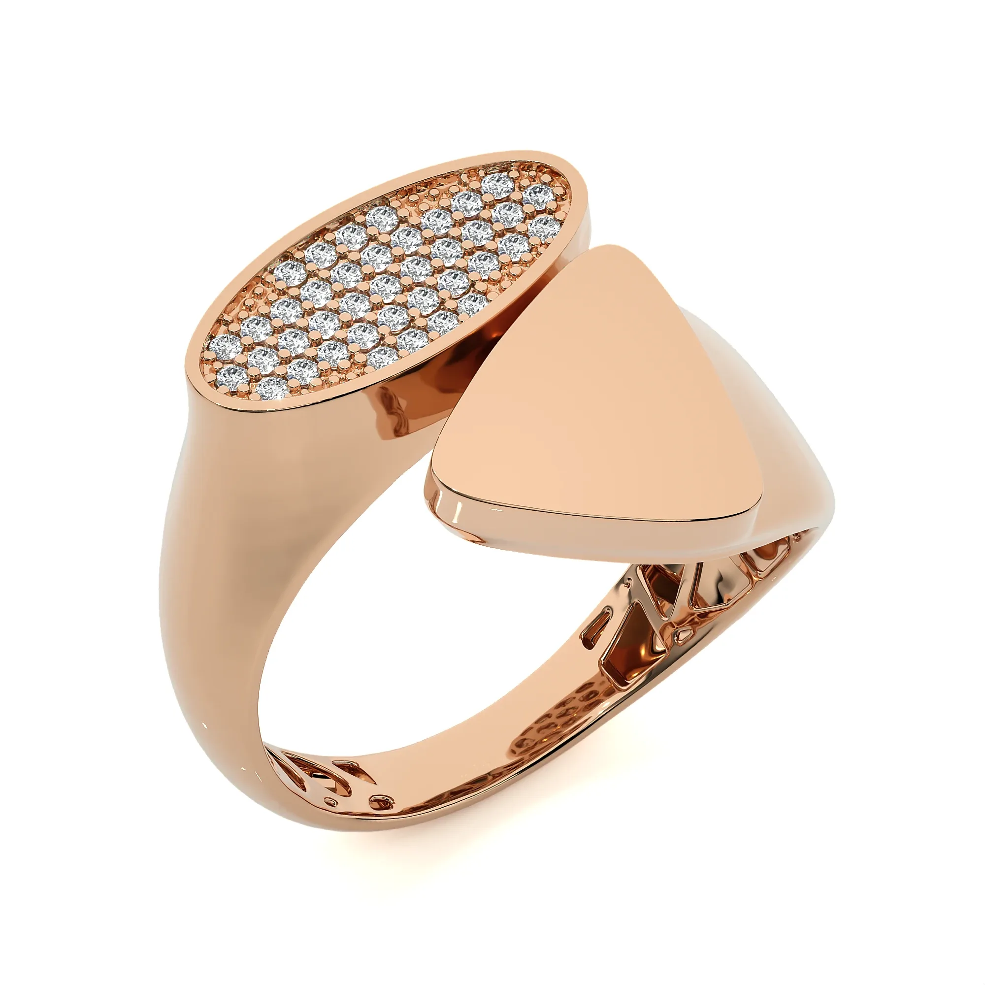 124 Bi Head Diamond Rings
