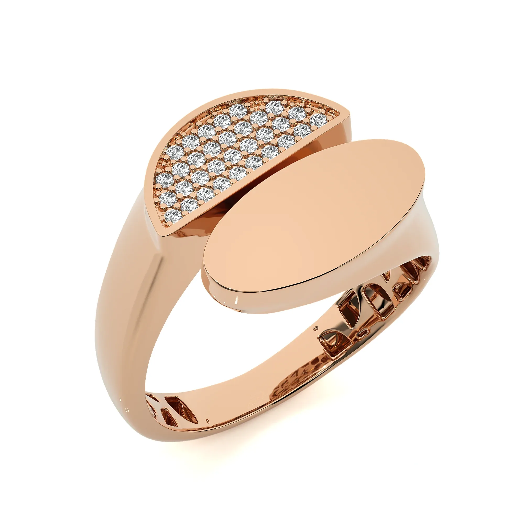 124 Bi Head Diamond Rings
