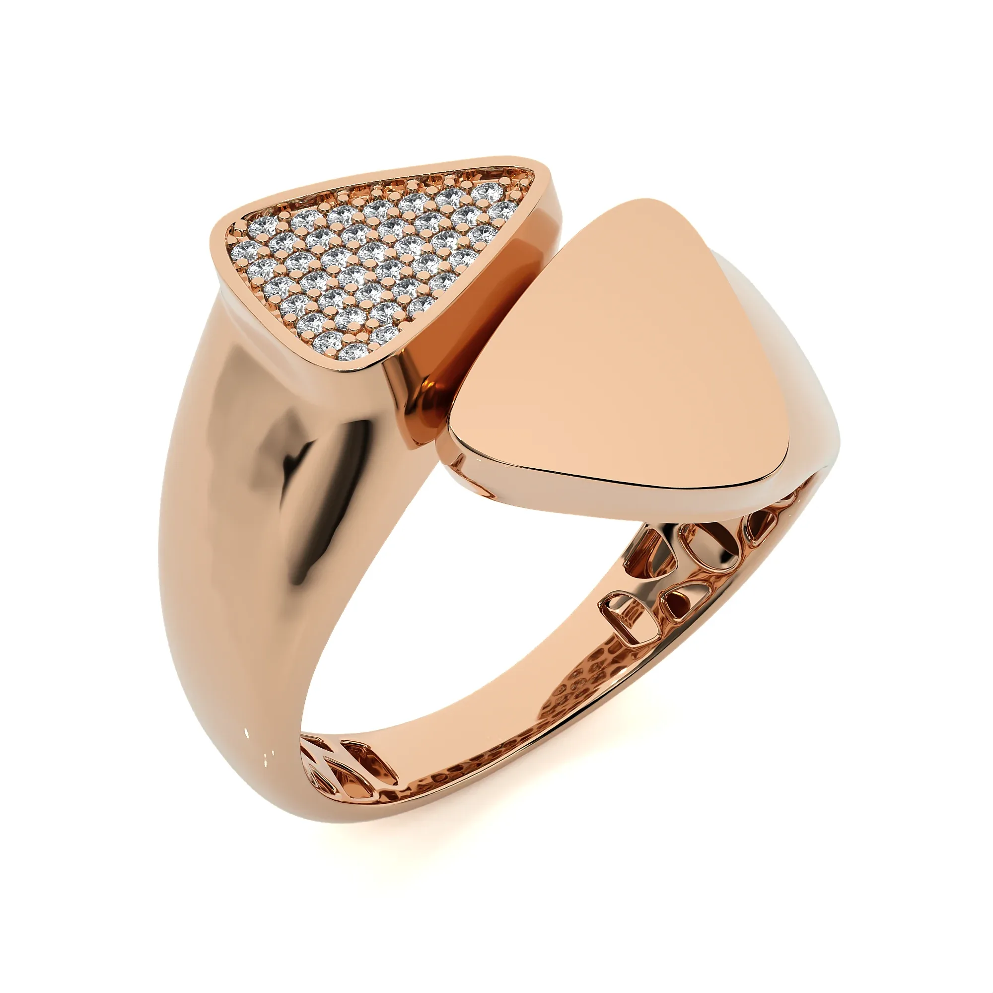 124 Bi Head Diamond Rings