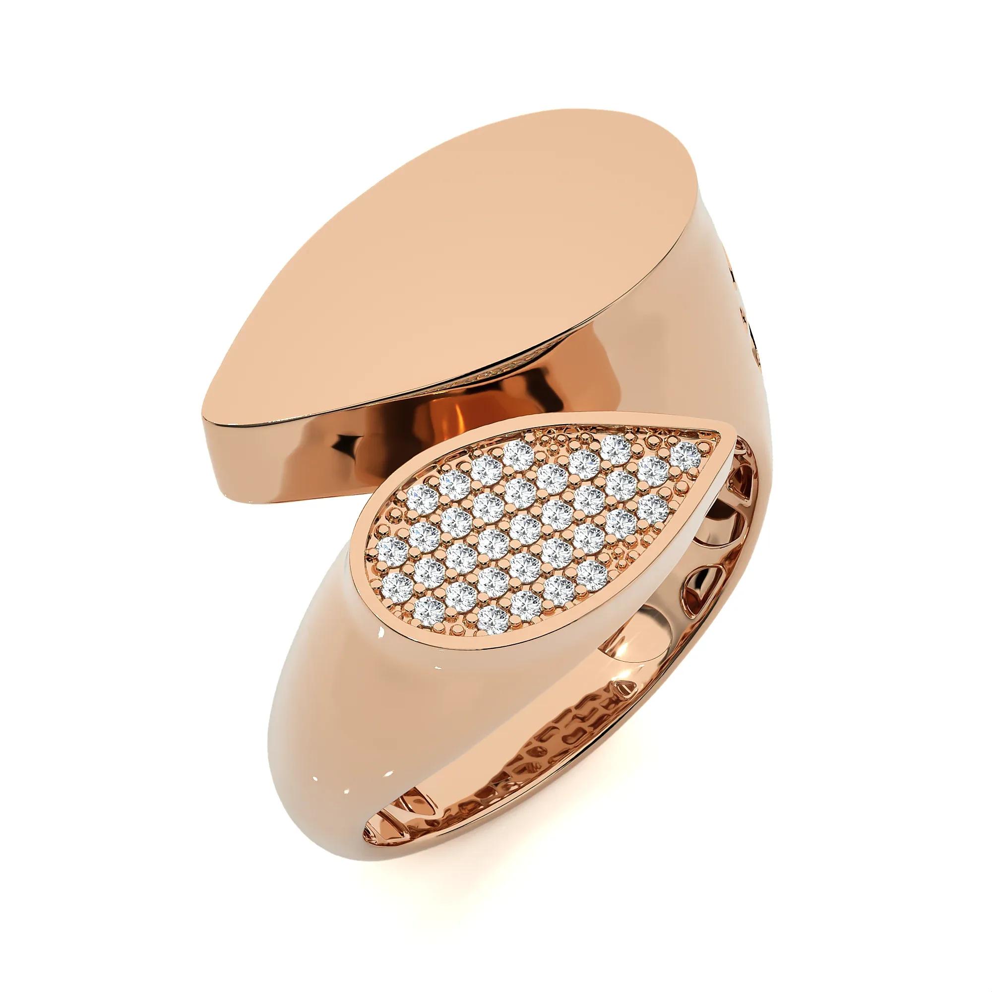 124 Bi Head Diamond Rings