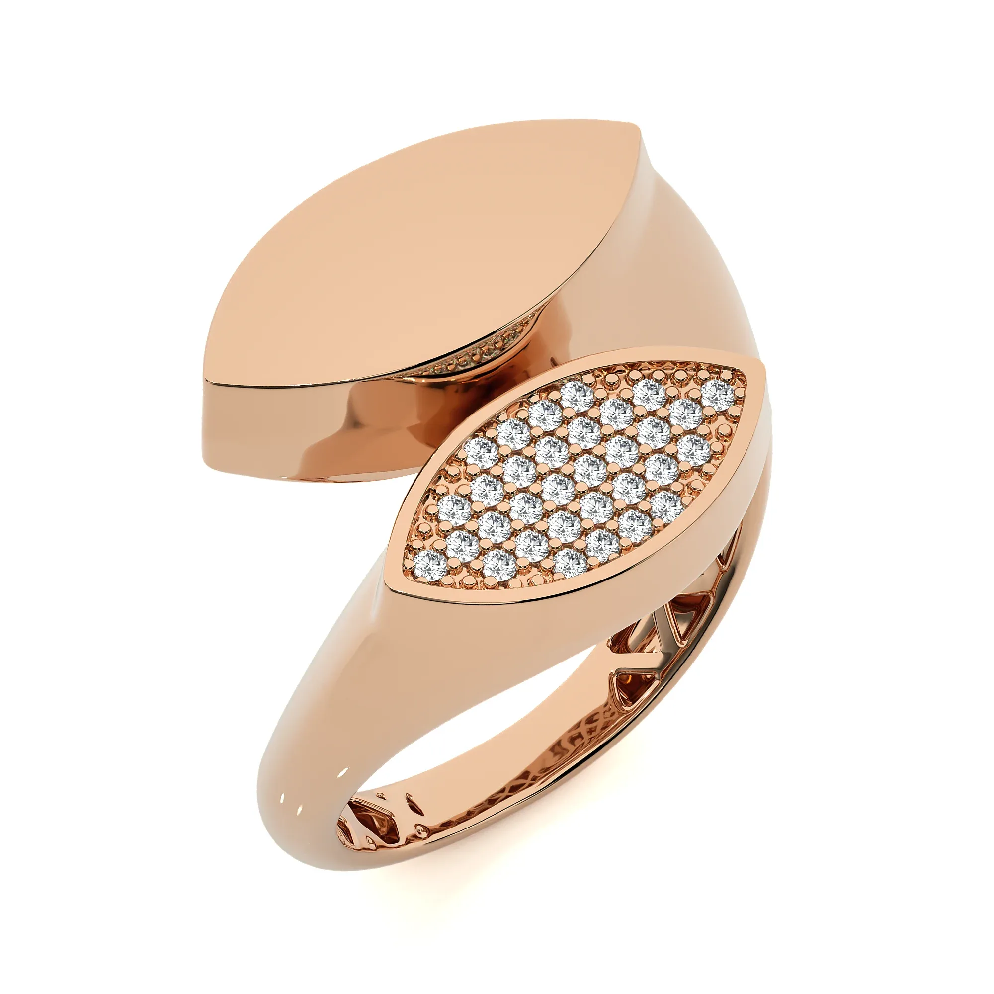 124 Bi Head Diamond Rings