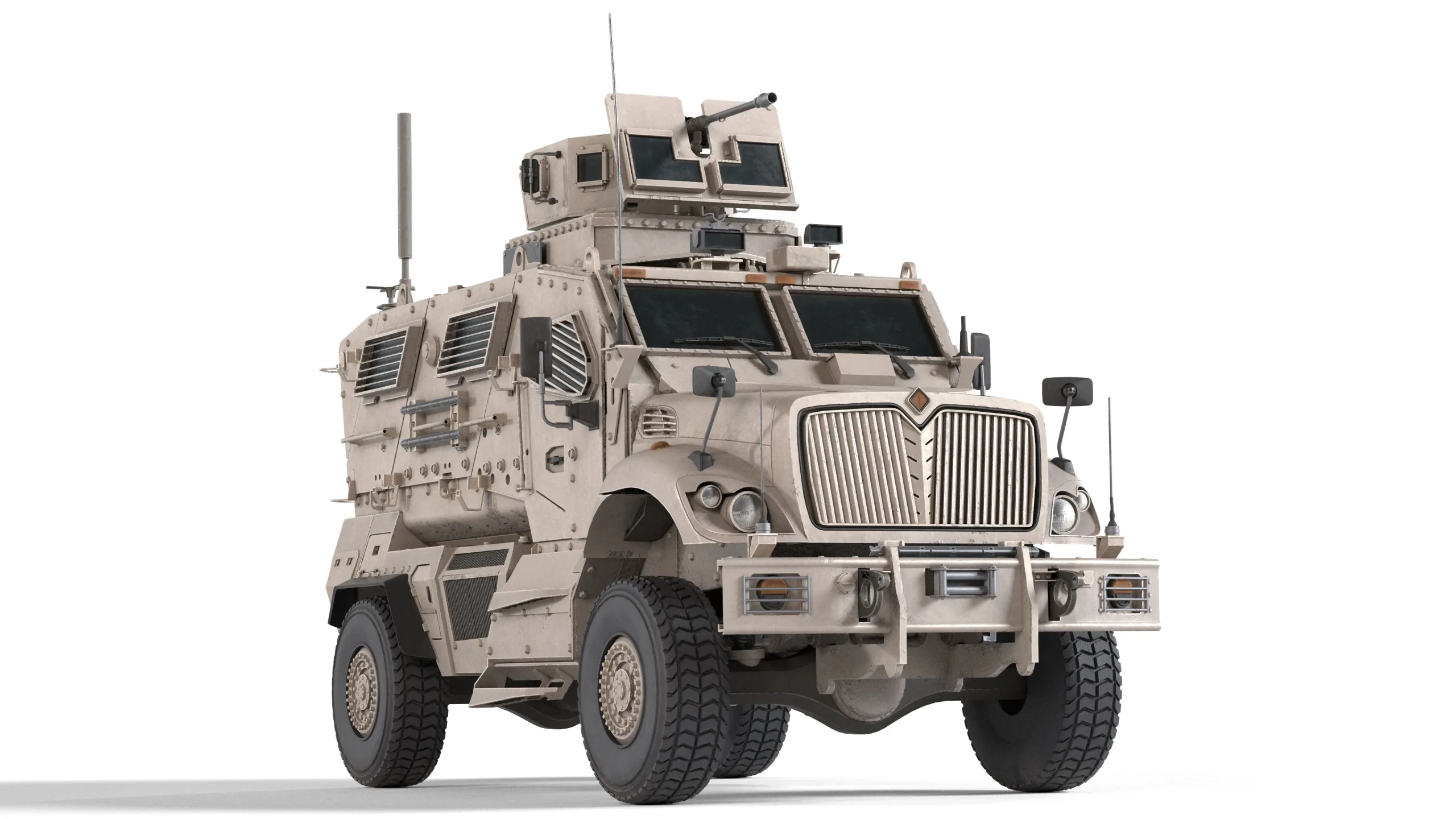 MRAP International MaxxPro tank