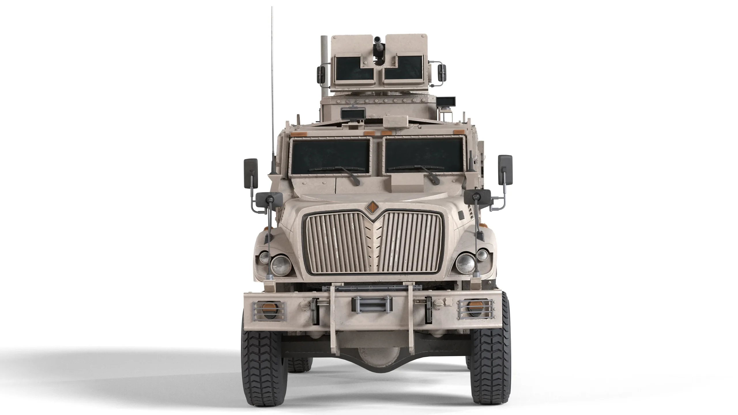 MRAP International MaxxPro tank
