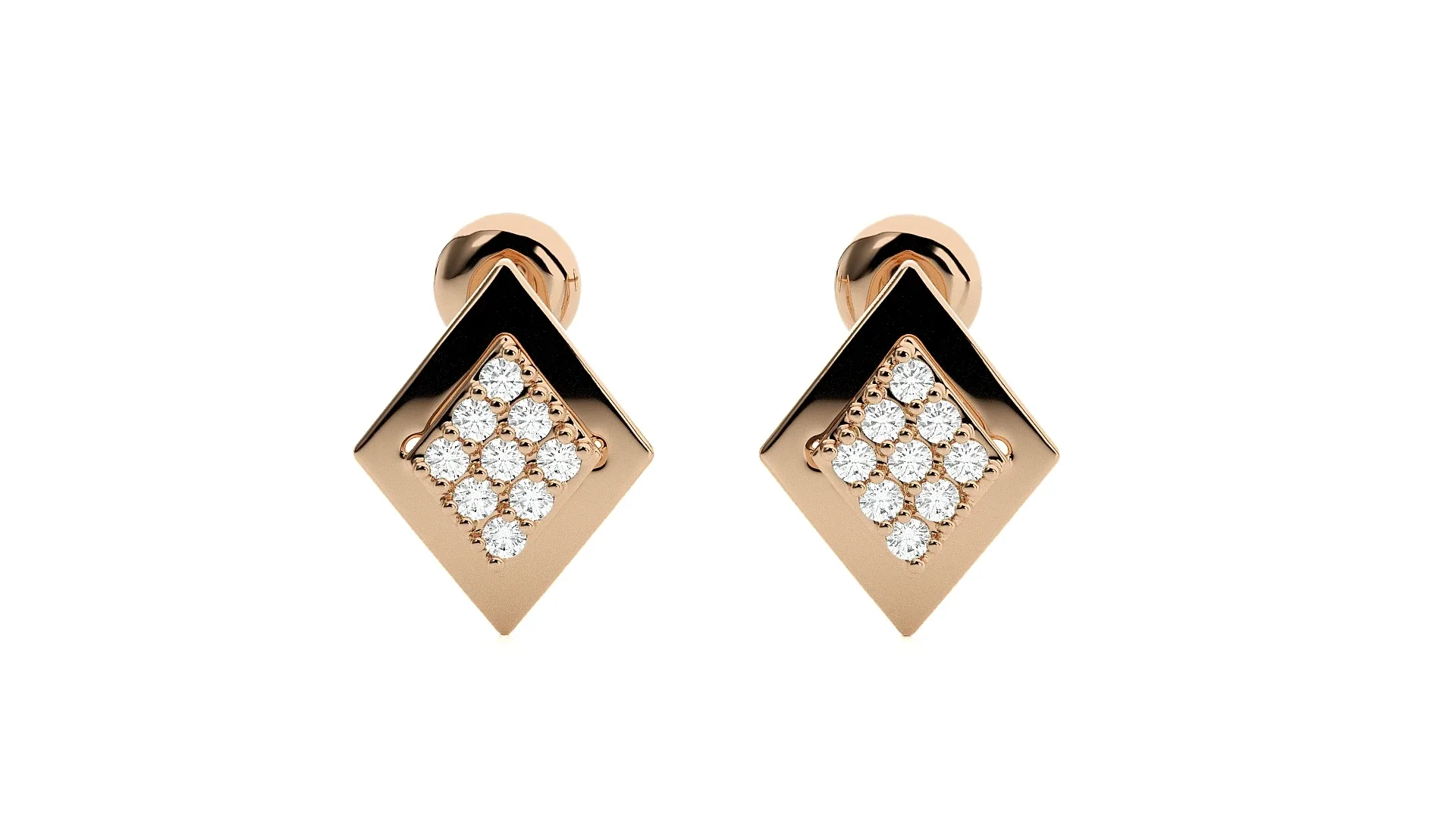 80 Diamond Head Earrings Pack