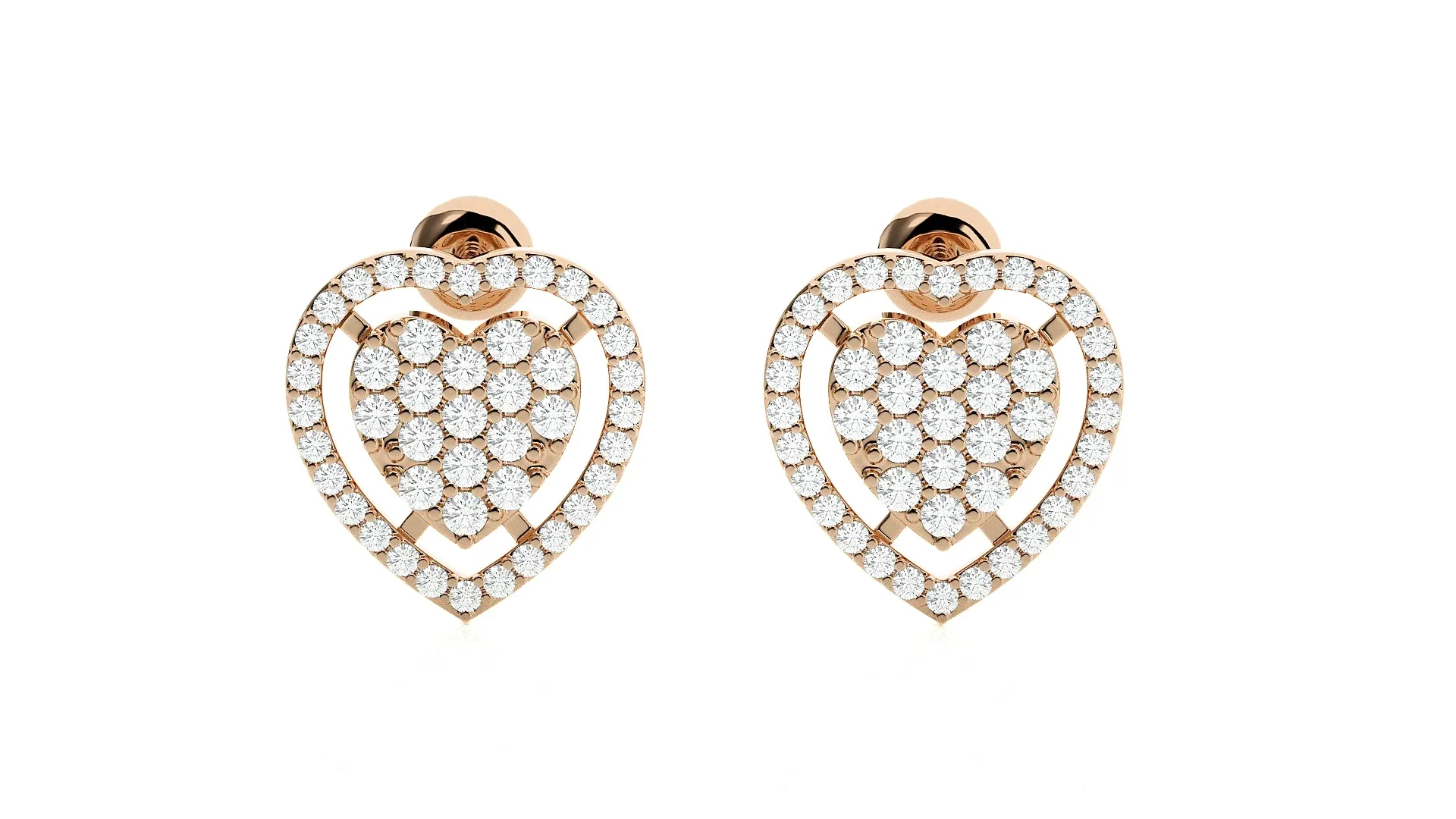 80 Diamond Head Earrings Pack