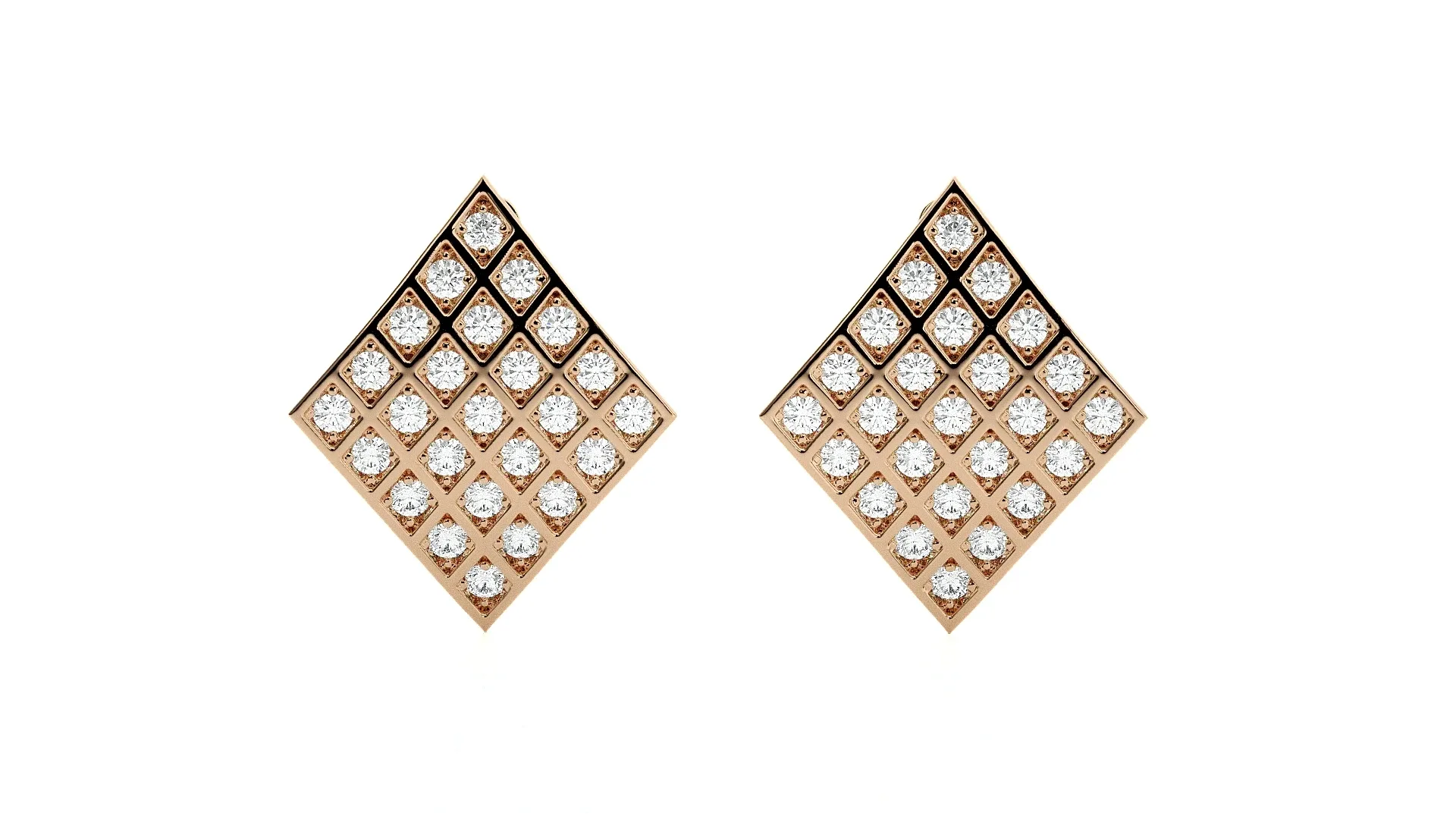 80 Diamond Head Earrings Pack