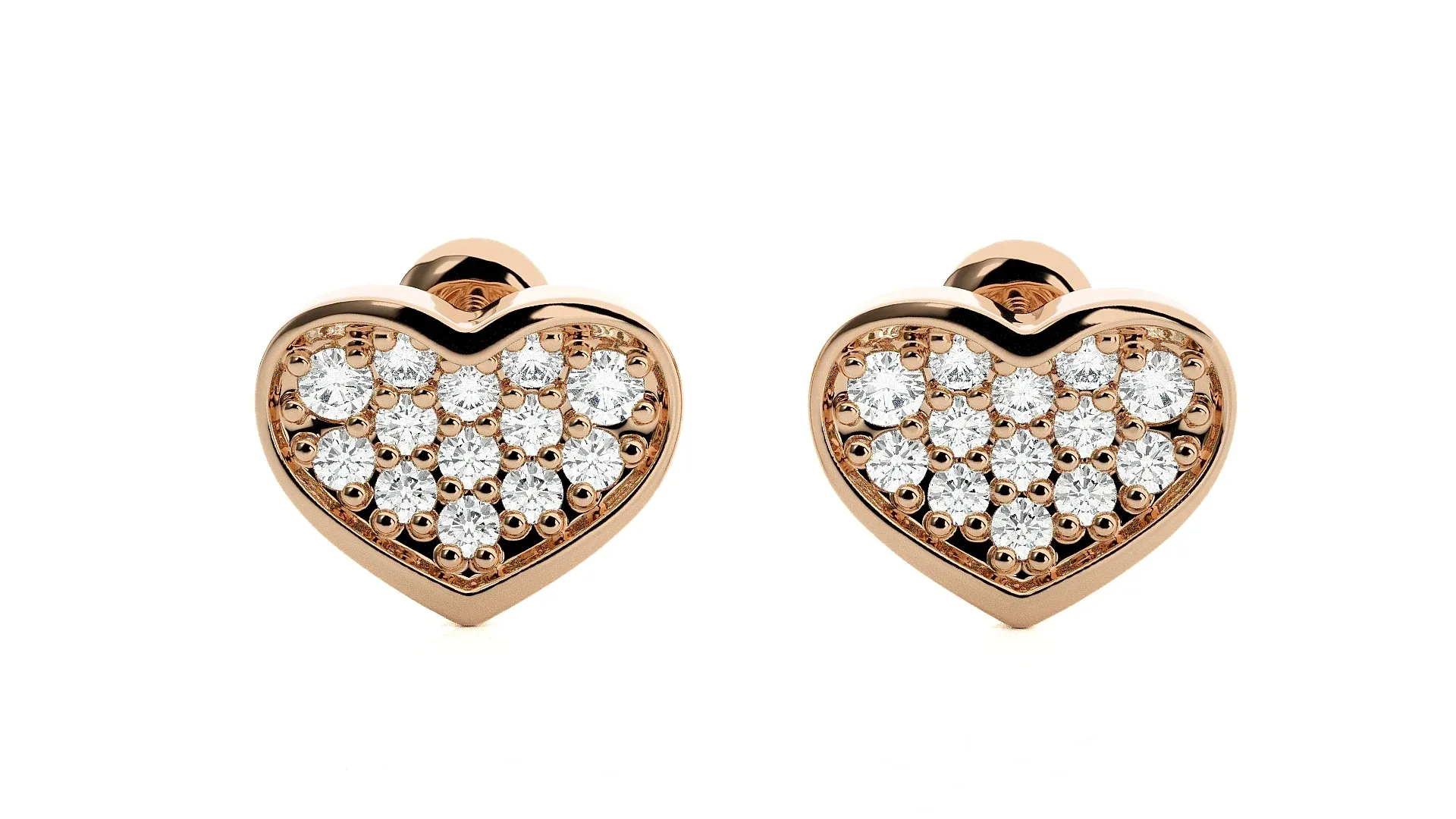 80 Diamond Head Earrings Pack