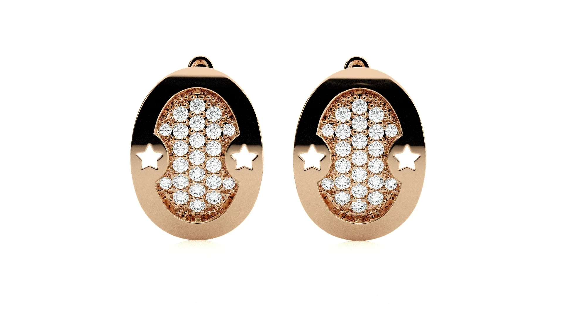 80 Diamond Head Earrings Pack