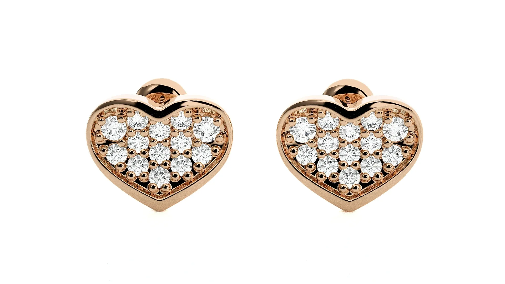 80 Diamond Head Earrings Pack