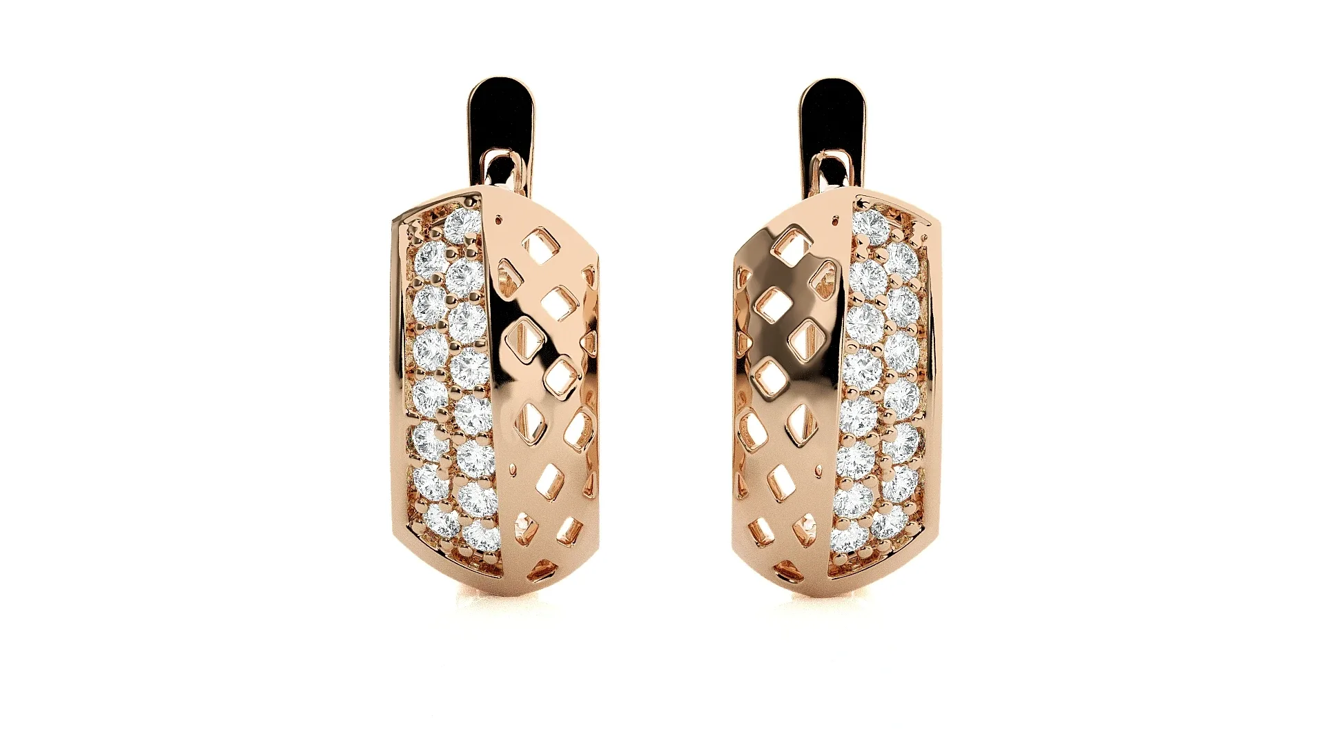 80 Diamond Head Earrings Pack