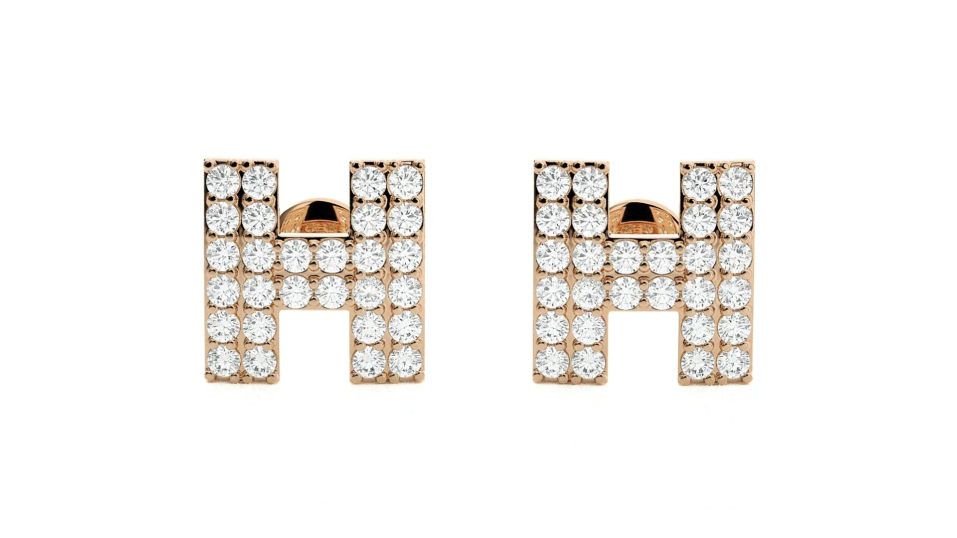 80 Diamond Head Earrings Pack