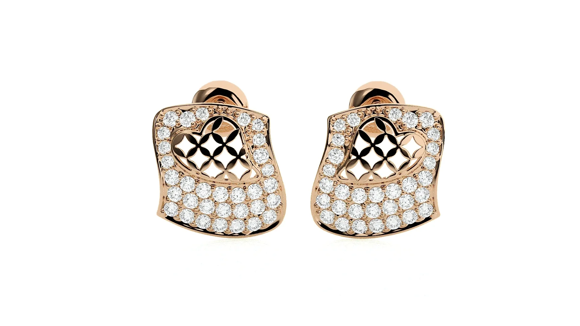 80 Diamond Head Earrings Pack