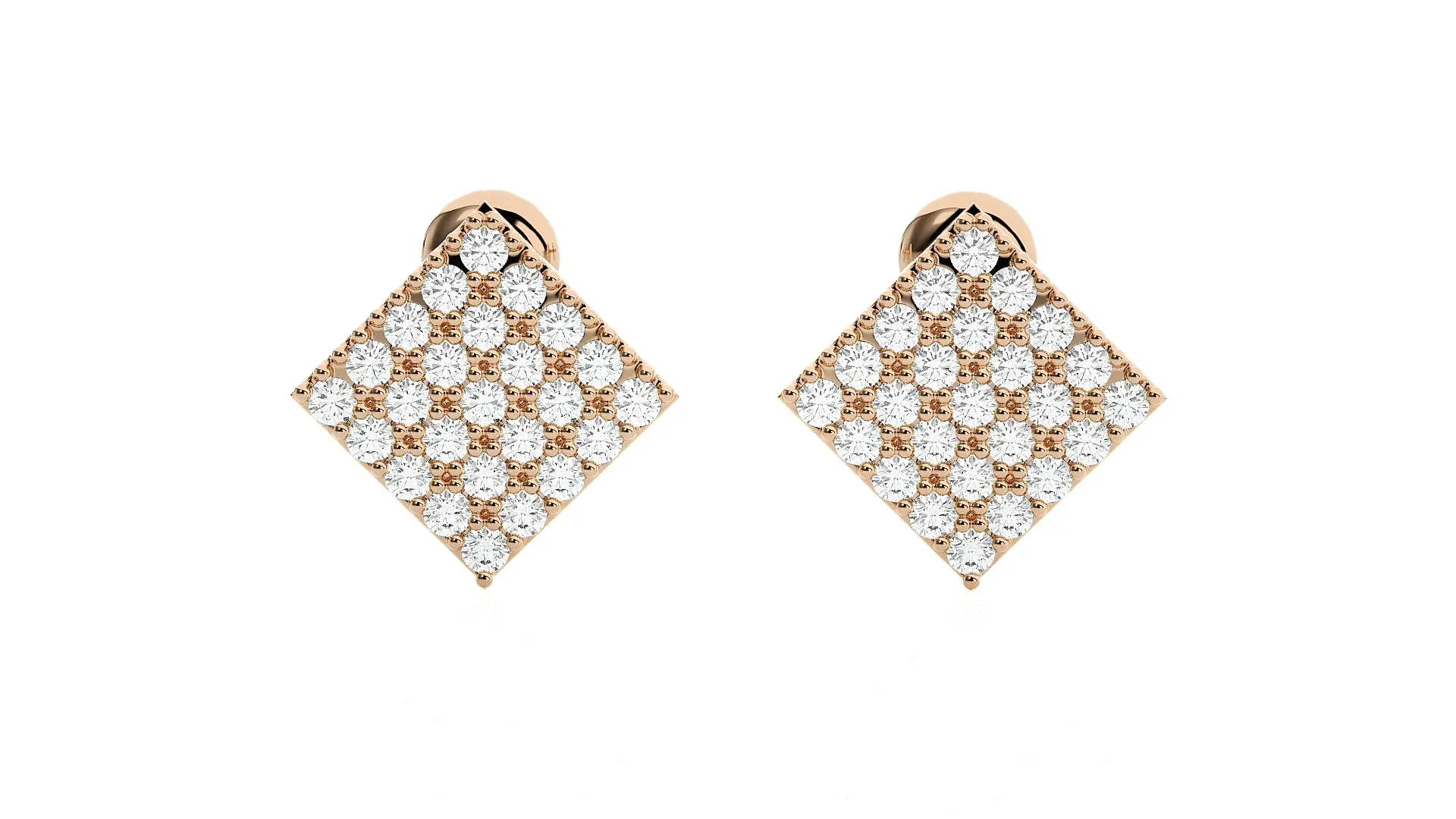 80 Diamond Head Earrings Pack