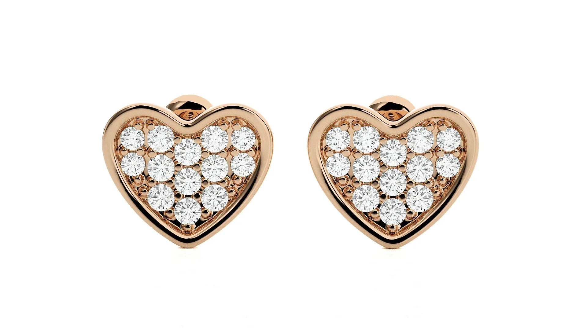 80 Diamond Head Earrings Pack