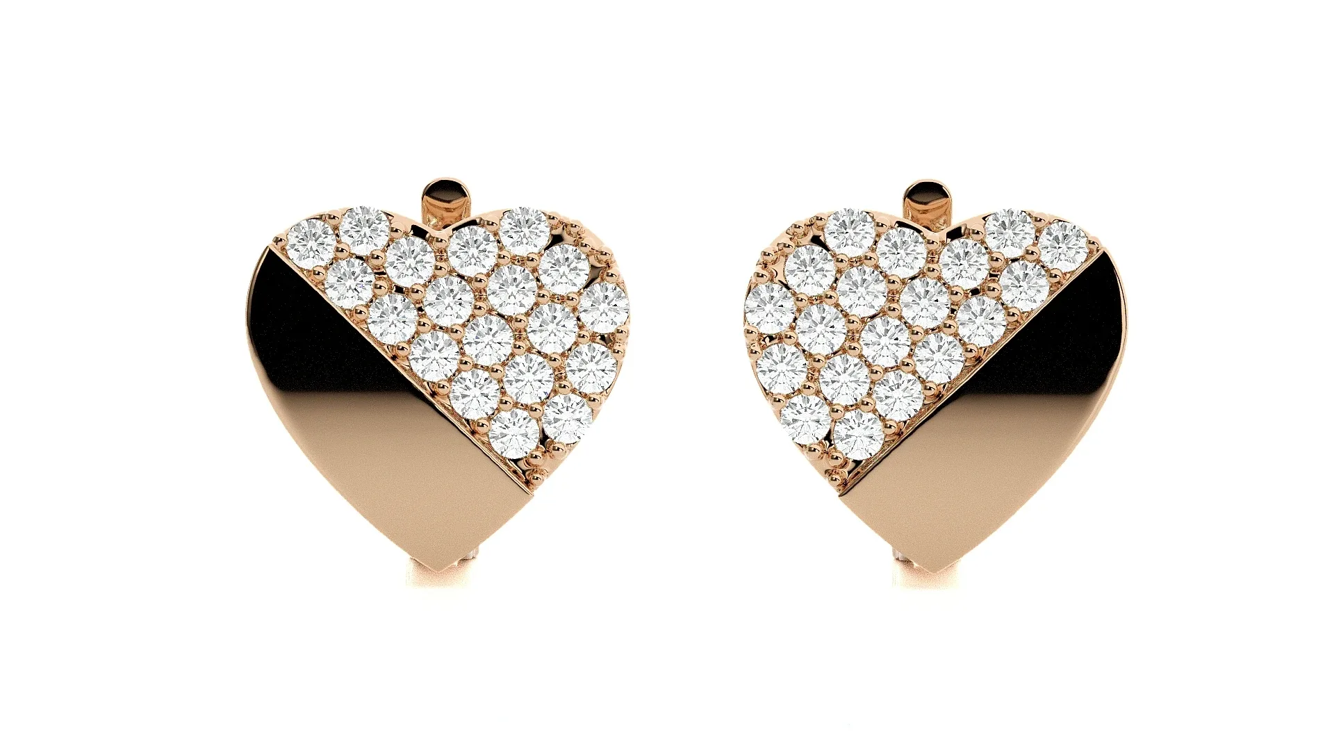 80 Diamond Head Earrings Pack