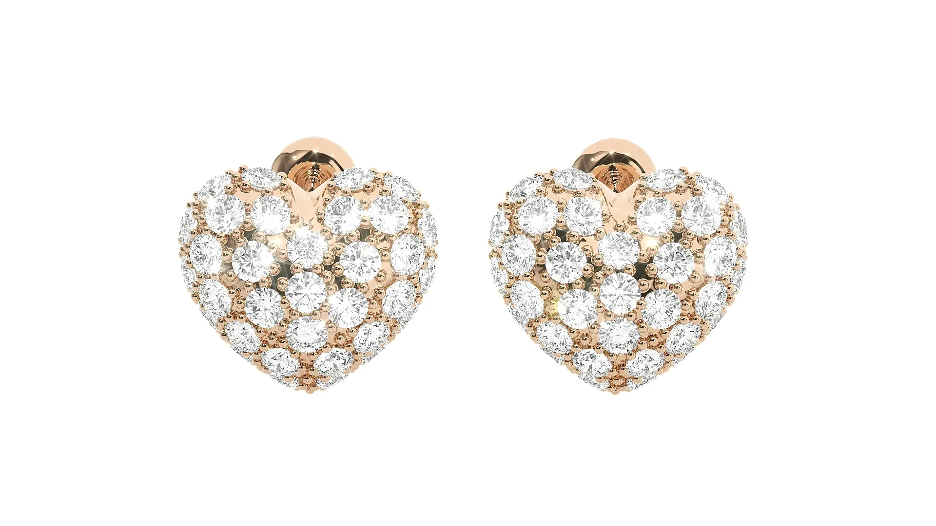 80 Diamond Head Earrings Pack
