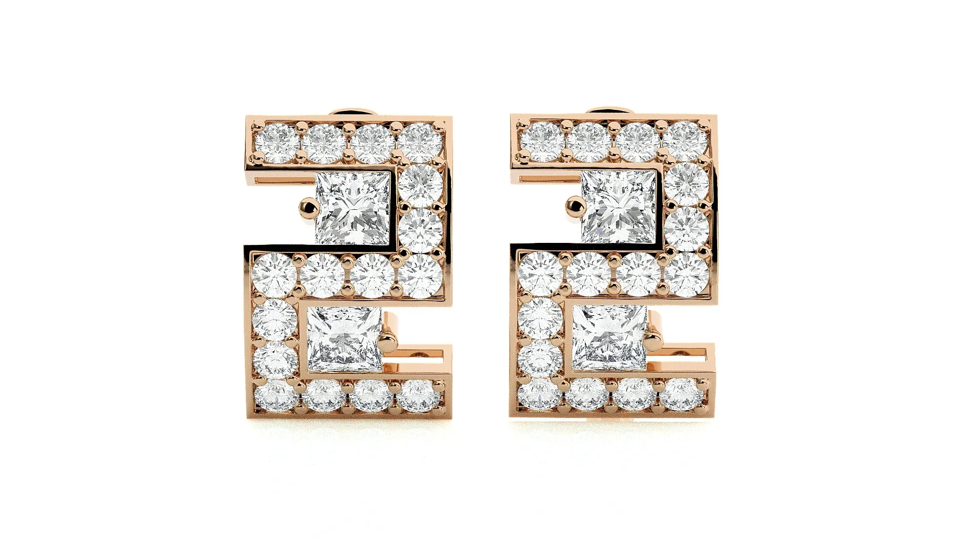 80 Diamond Head Earrings Pack