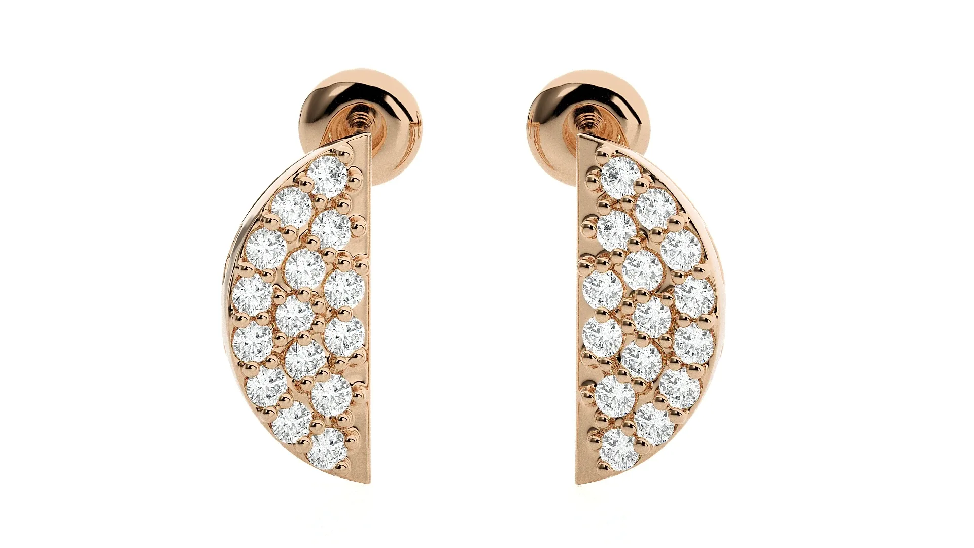 80 Diamond Head Earrings Pack
