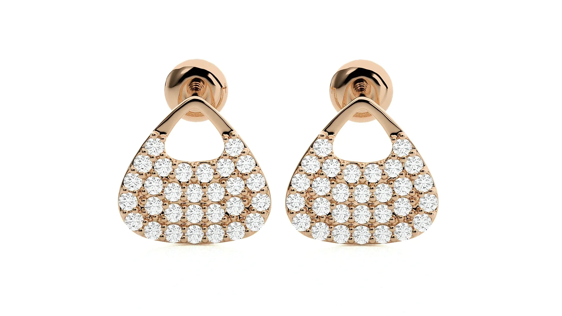 80 Diamond Head Earrings Pack