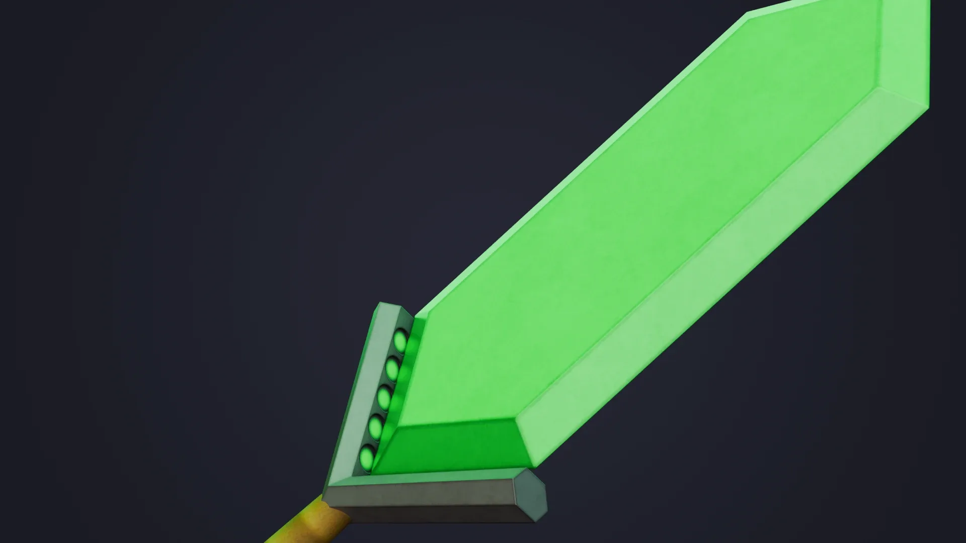 Stylized Emerald Sword