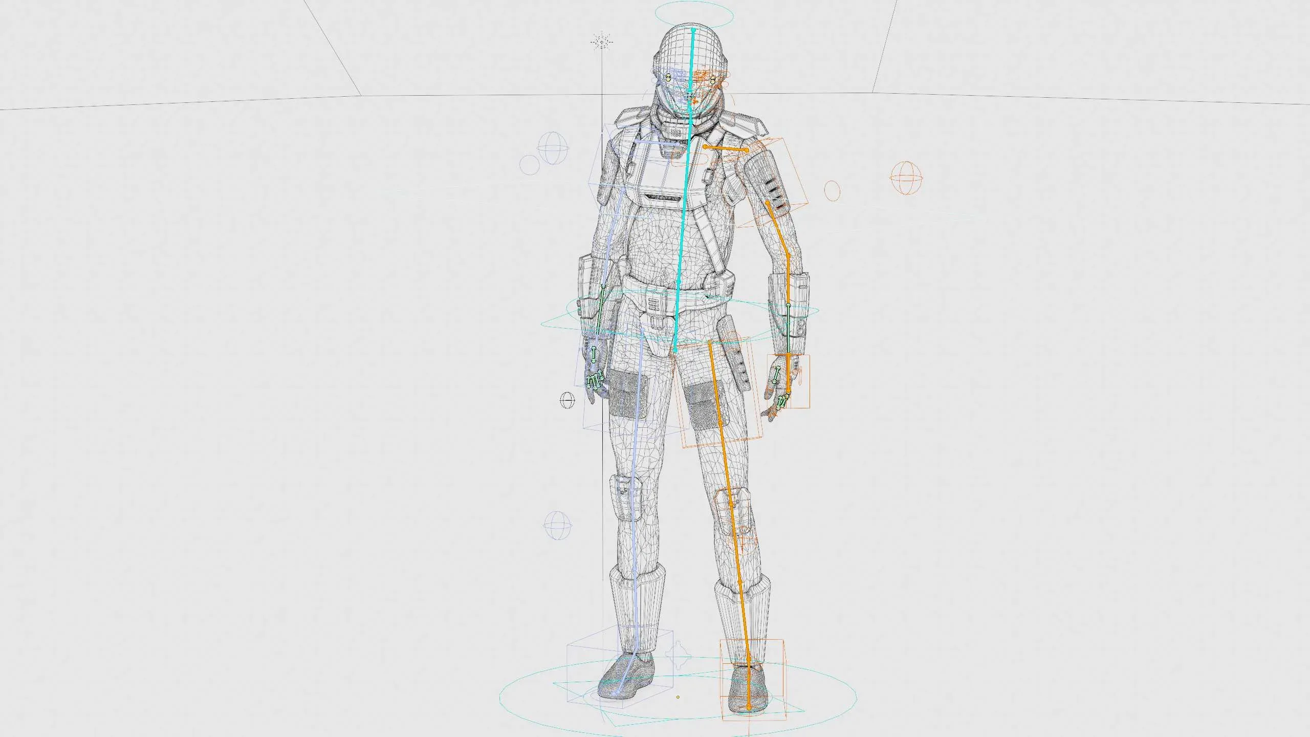 MARS MISSION  UNIFORM  Auto-Rig Pro Rigged For Mixamo, Unreal Engine, Unity
