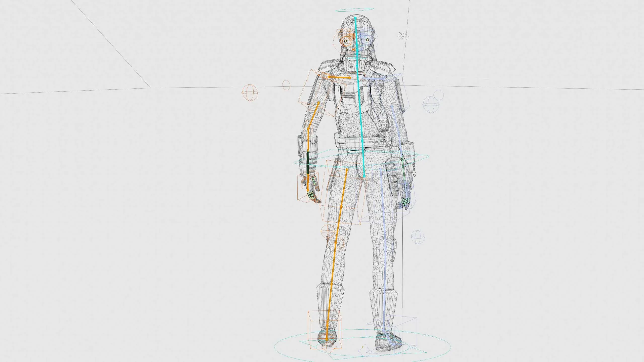 MARS MISSION  UNIFORM  Auto-Rig Pro Rigged For Mixamo, Unreal Engine, Unity