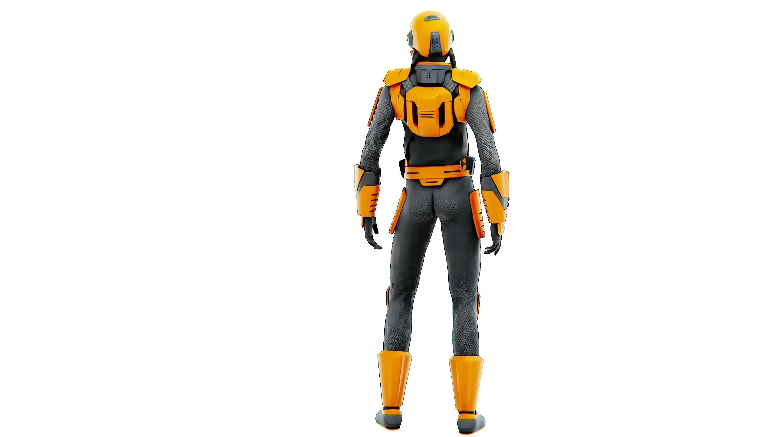 MARS MISSION  UNIFORM  Auto-Rig Pro Rigged For Mixamo, Unreal Engine, Unity