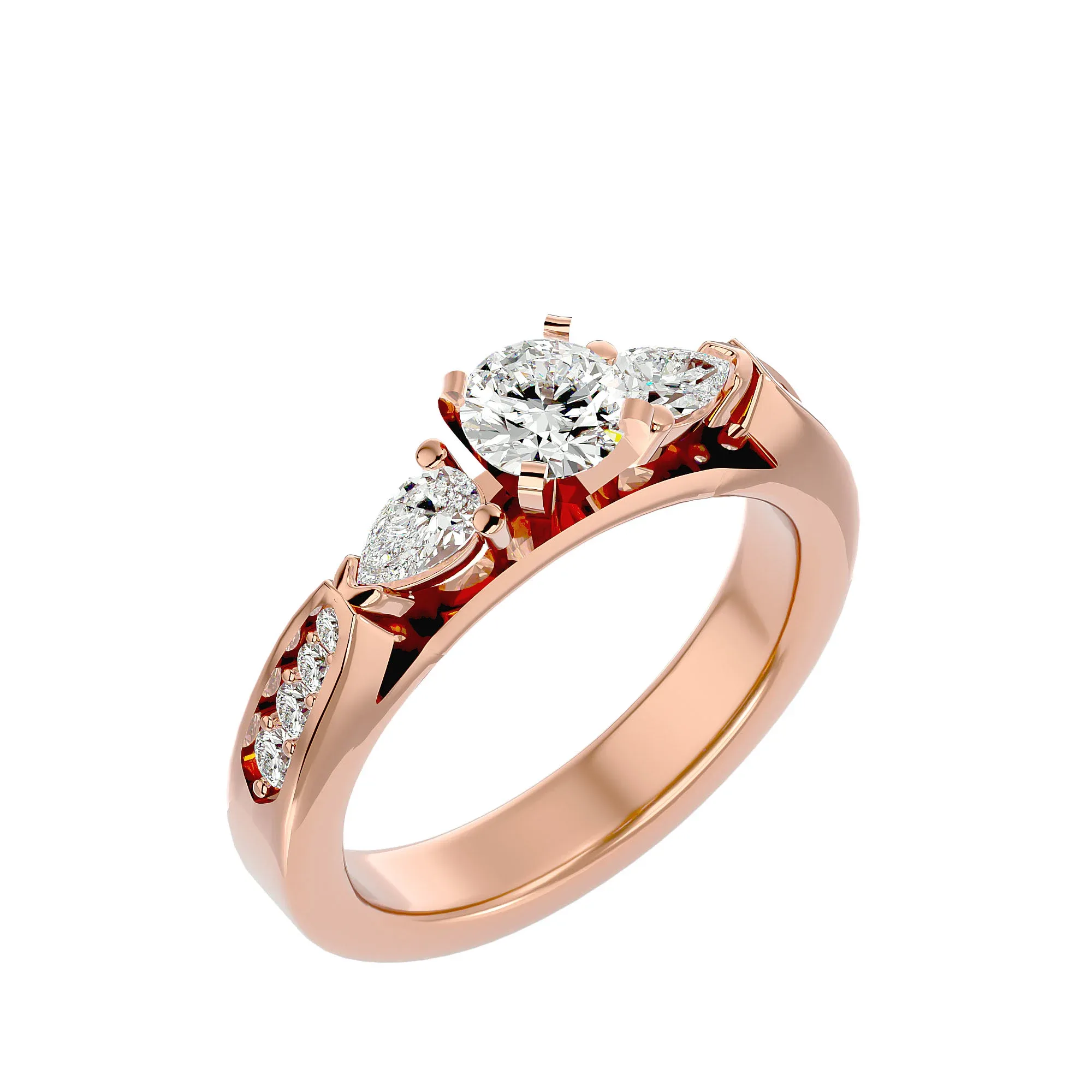 73 Trio Solitaire Ring Pack