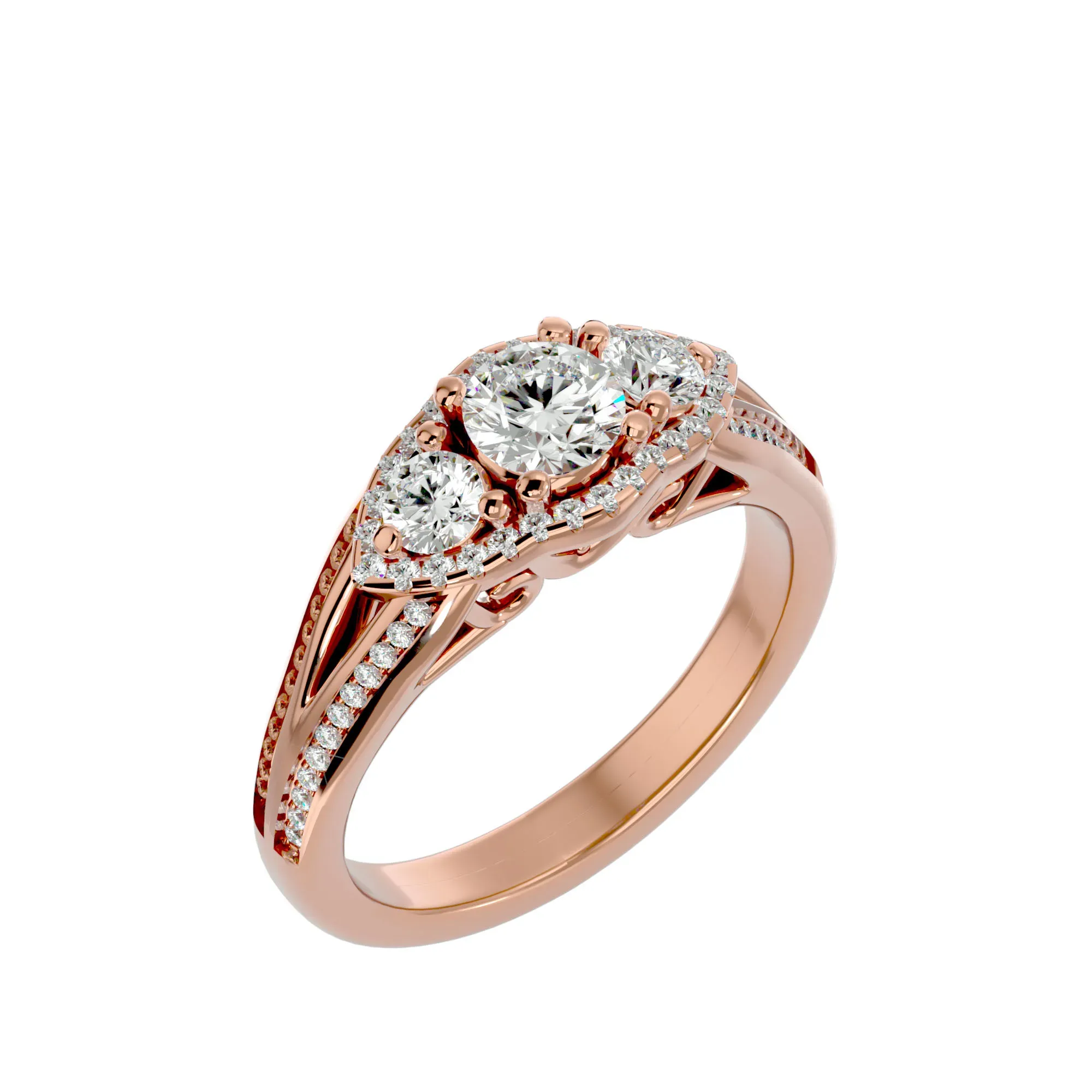 73 Trio Solitaire Ring Pack
