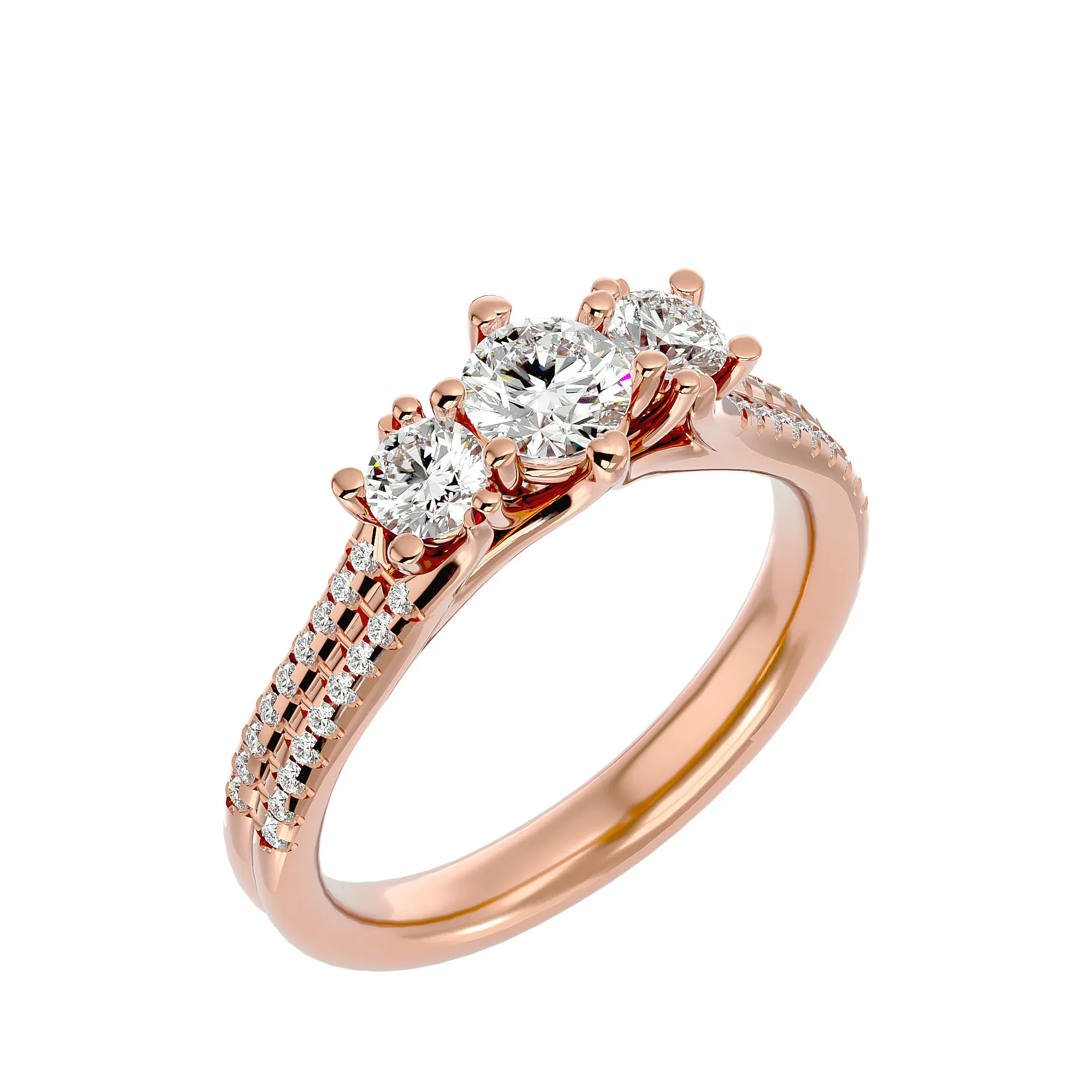 73 Trio Solitaire Ring Pack