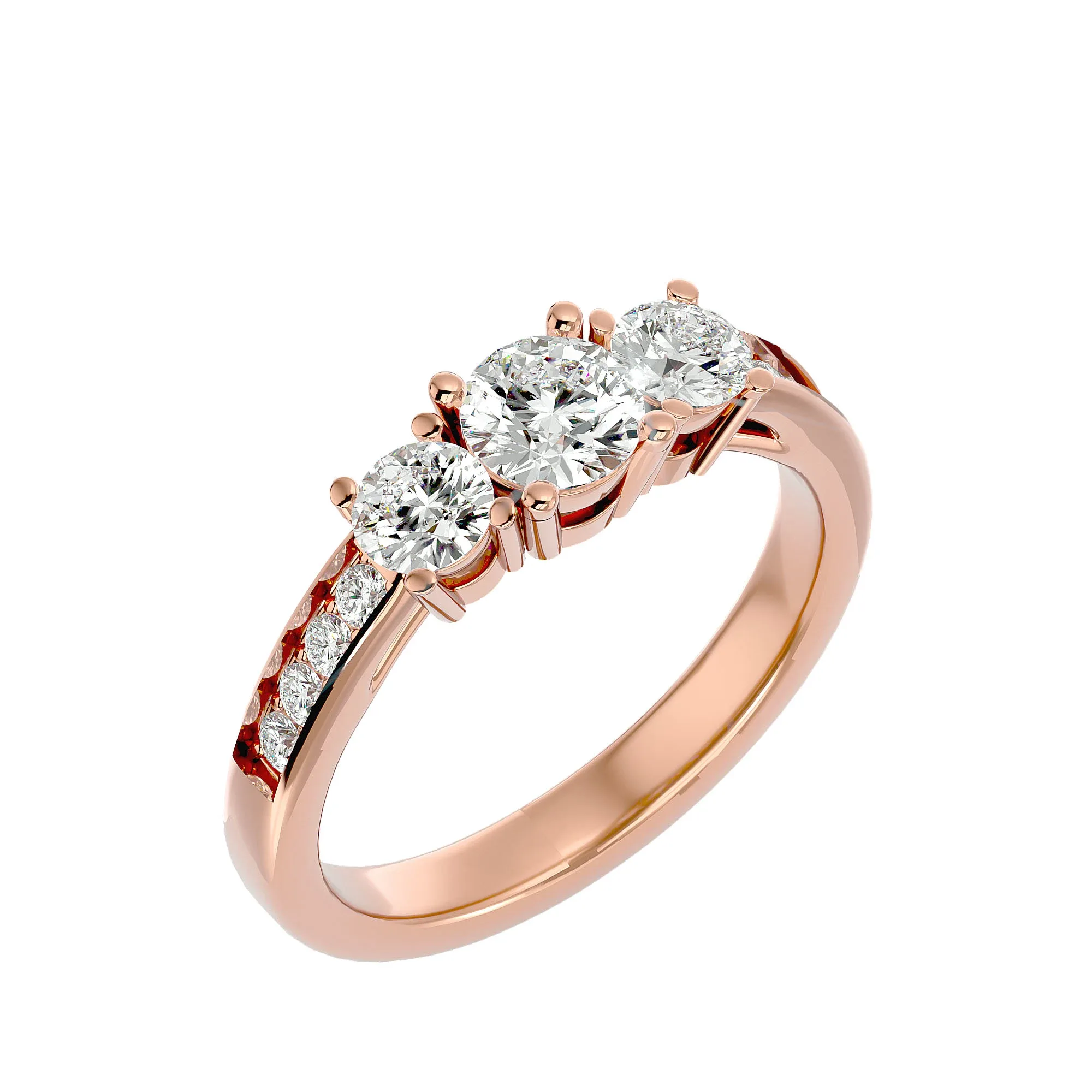 73 Trio Solitaire Ring Pack