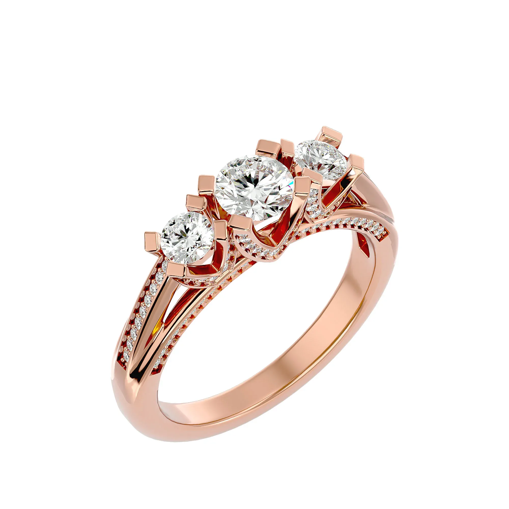 73 Trio Solitaire Ring Pack