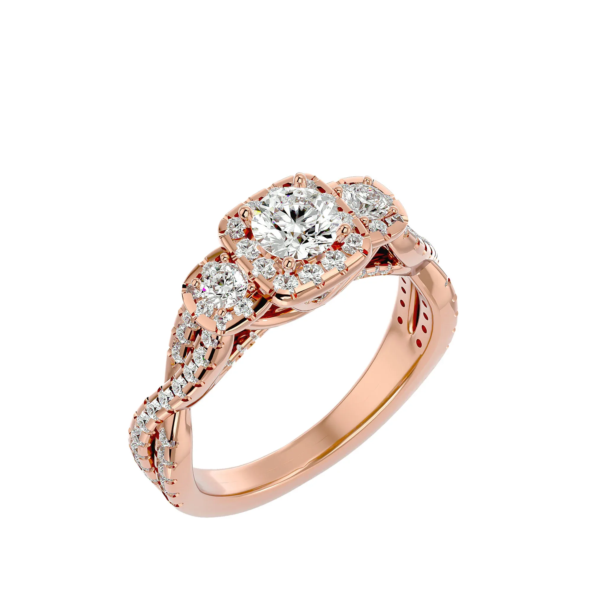 73 Trio Solitaire Ring Pack