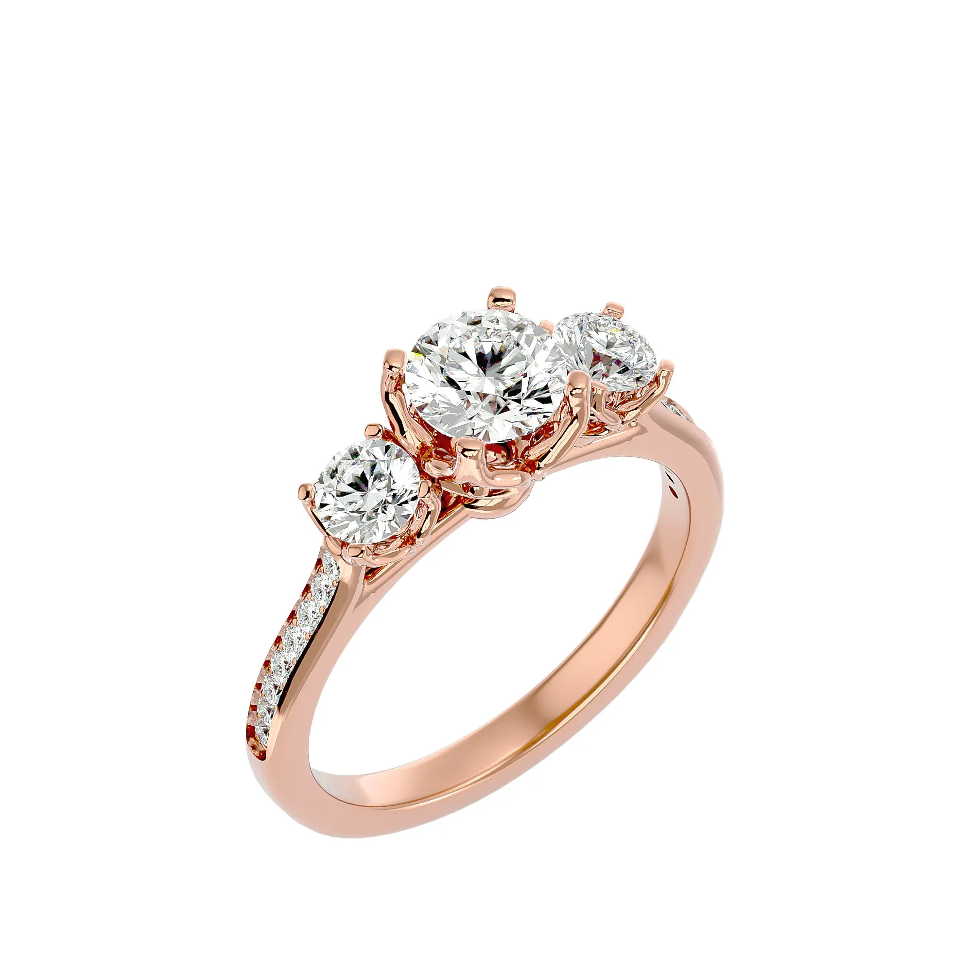 73 Trio Solitaire Ring Pack