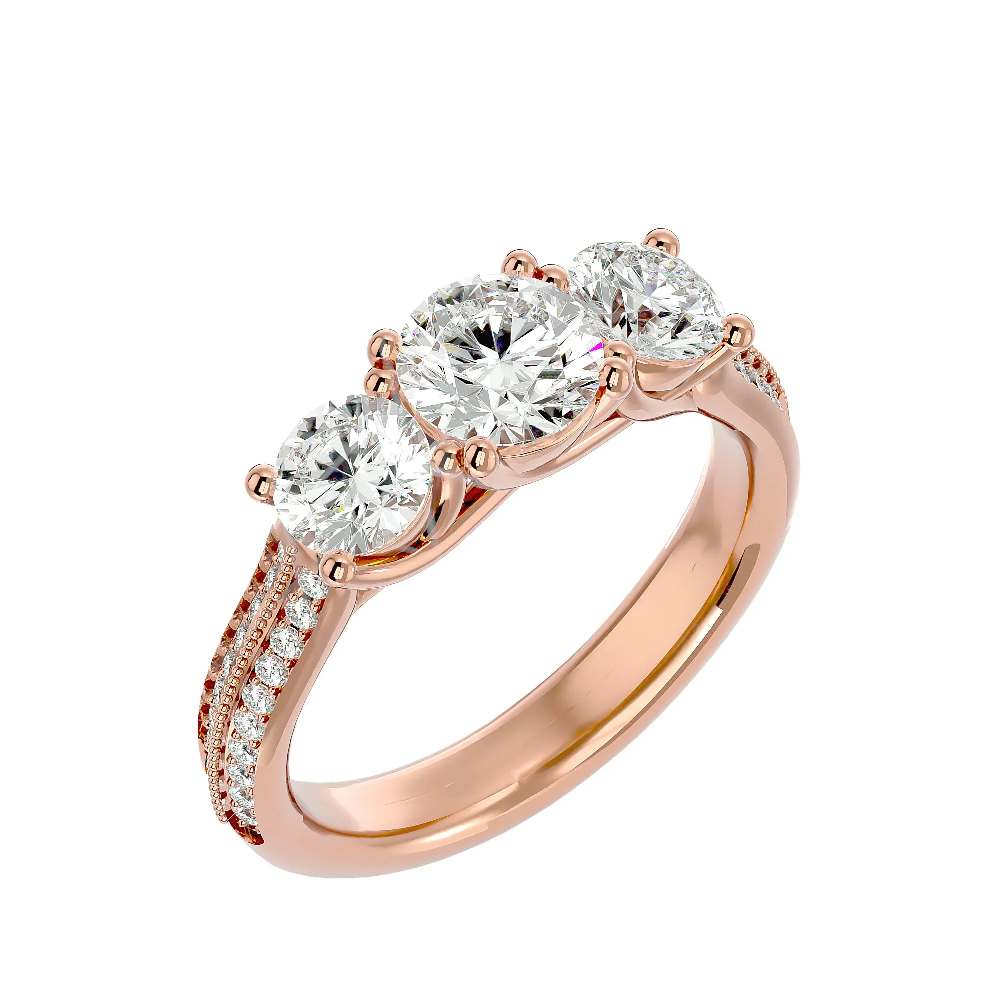 73 Trio Solitaire Ring Pack