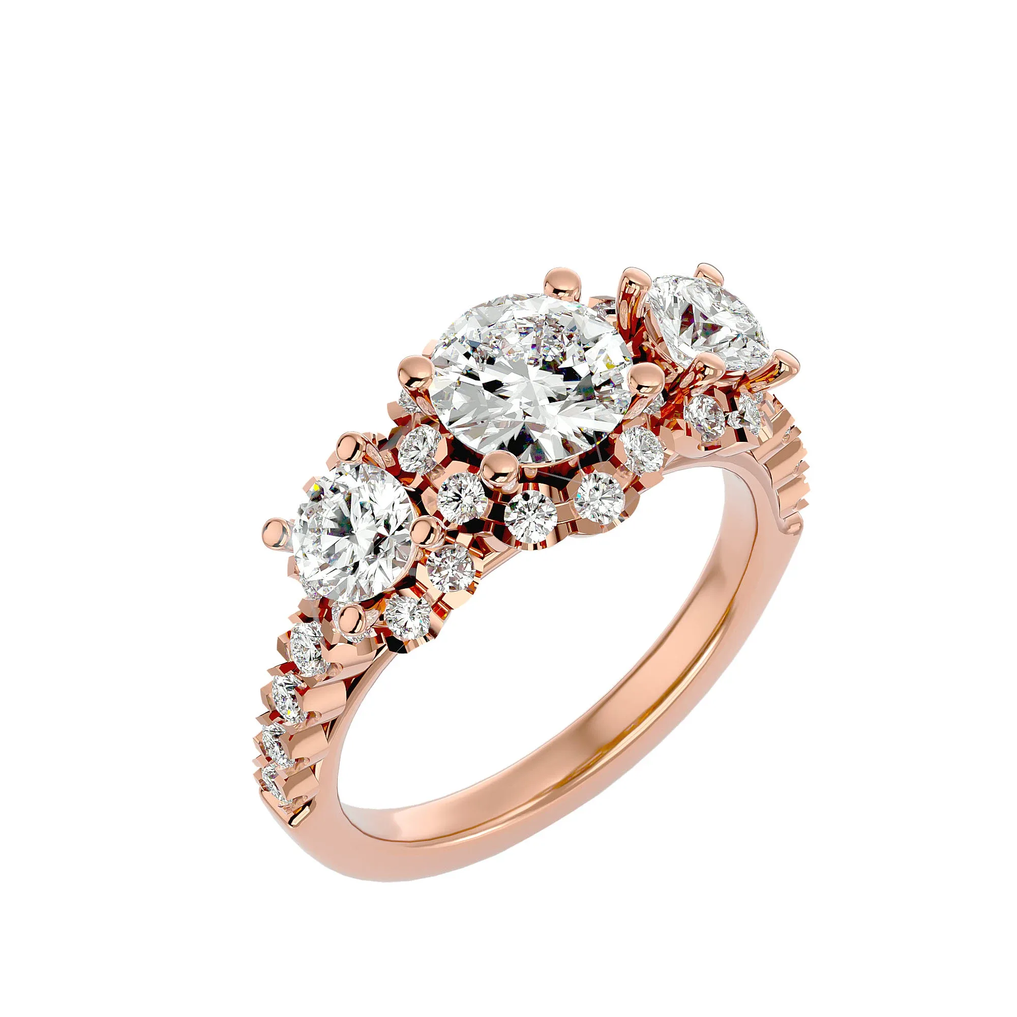 73 Trio Solitaire Ring Pack