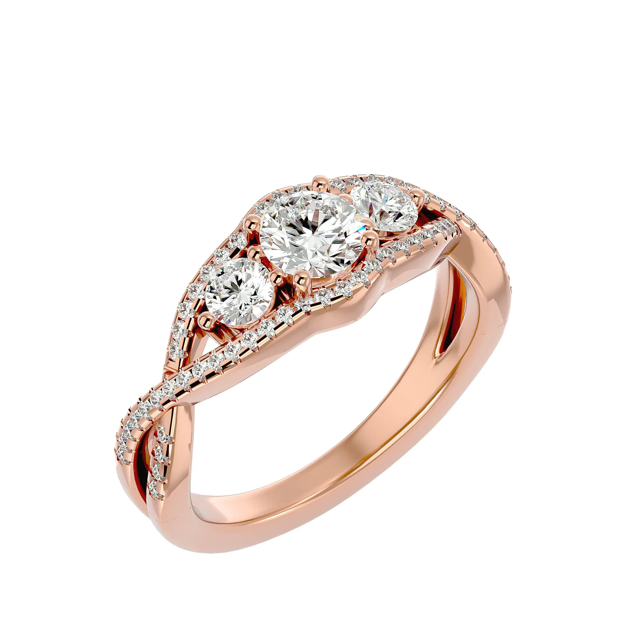 73 Trio Solitaire Ring Pack