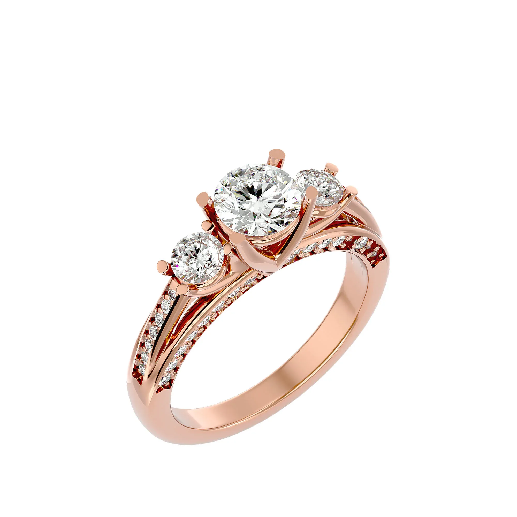 73 Trio Solitaire Ring Pack
