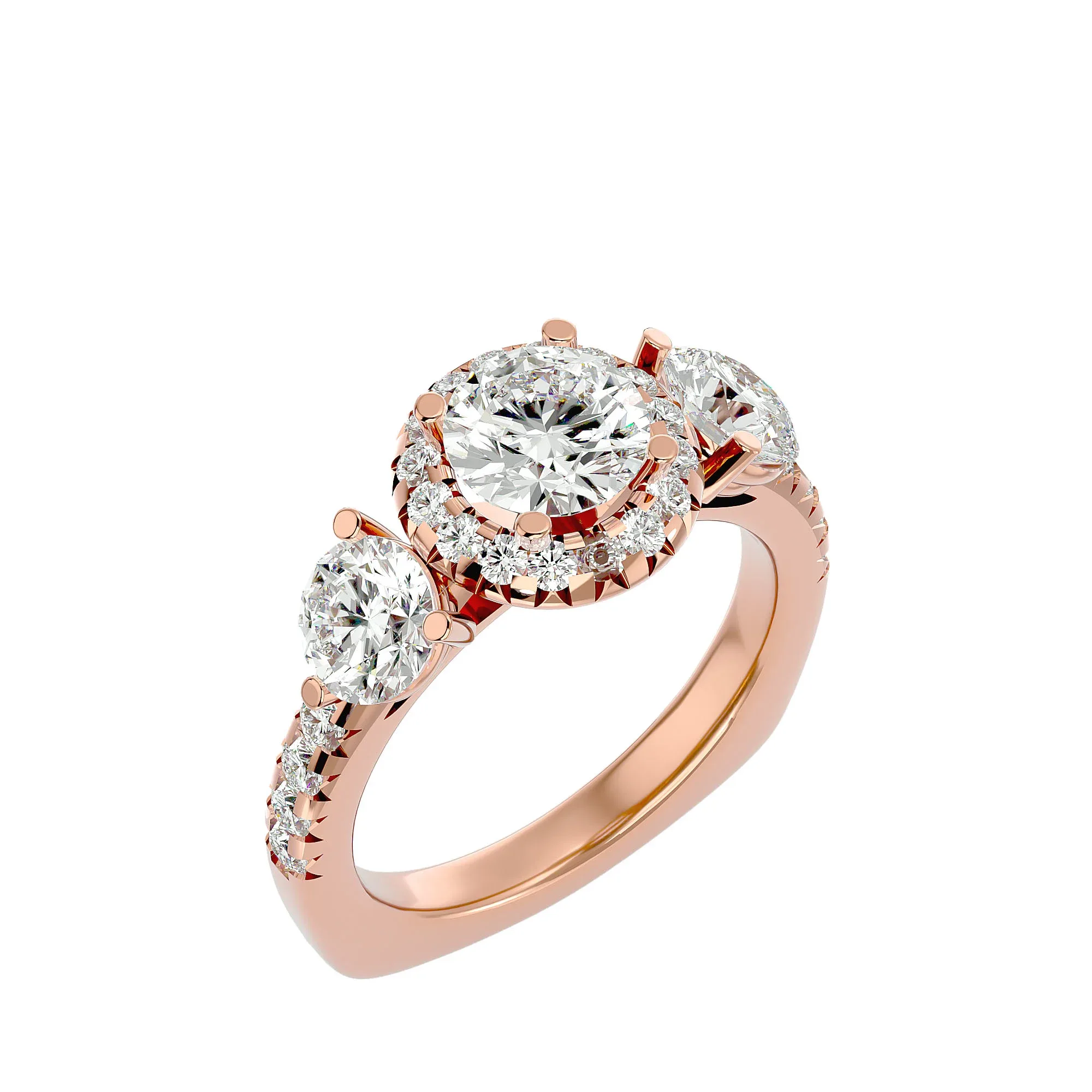 73 Trio Solitaire Ring Pack