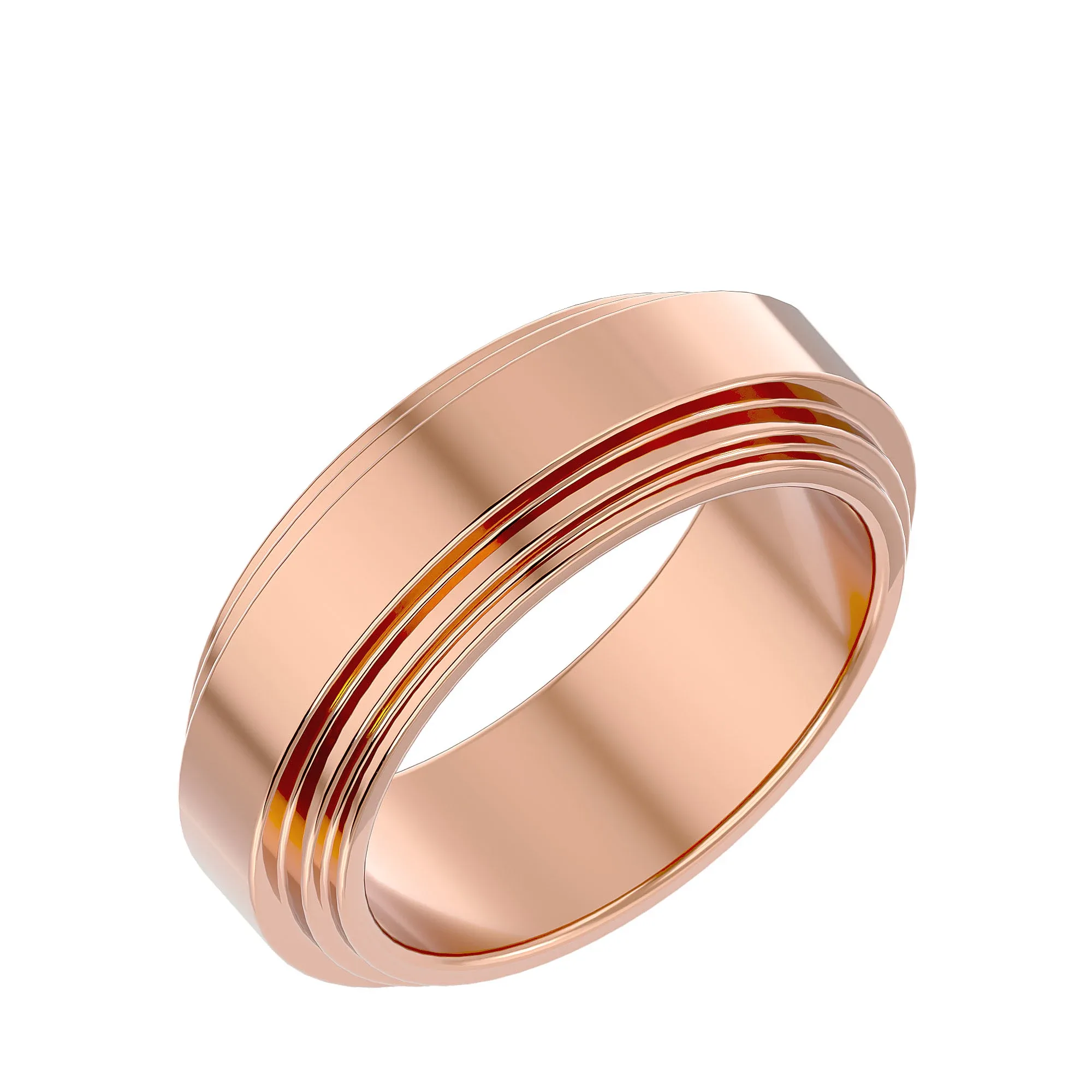 18 Plain Gold Band Pack