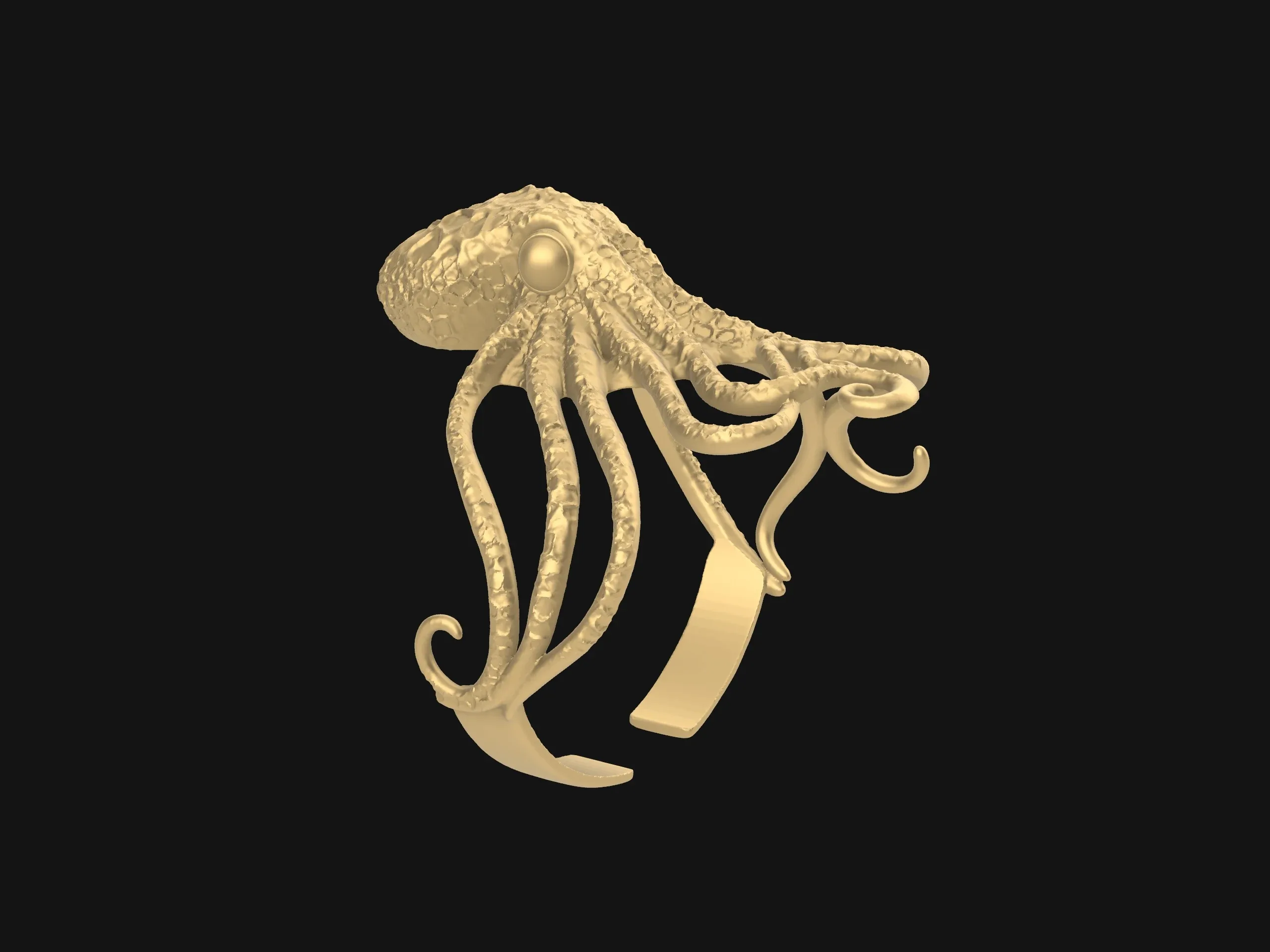 Octopus Bracelet 3d Model