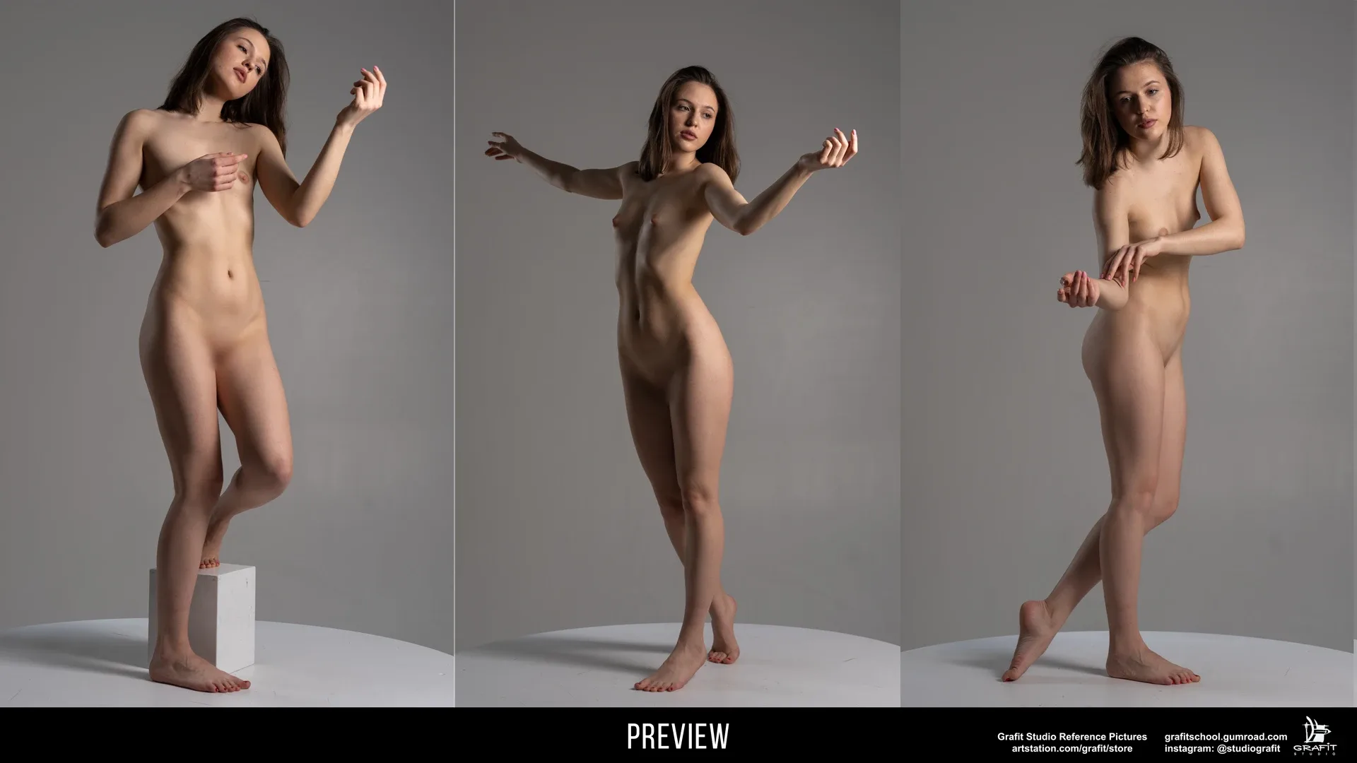 770+ Female Figure Sketching Poses