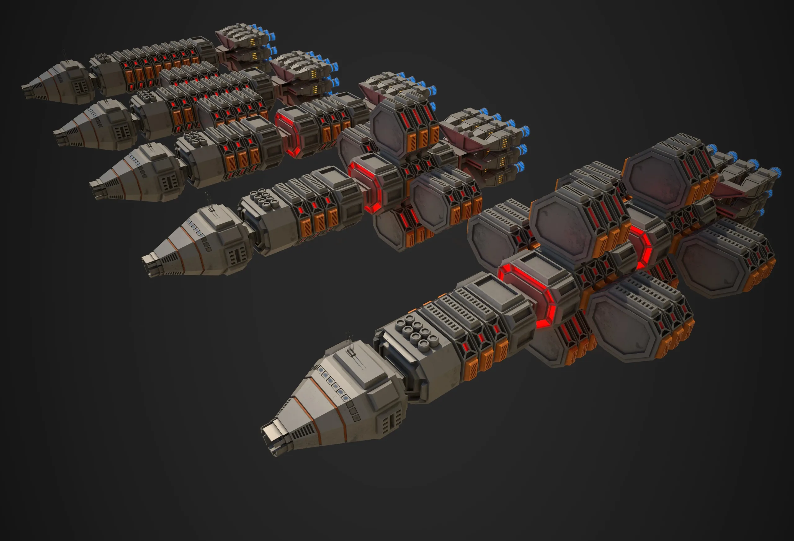 Modular Spaceship One