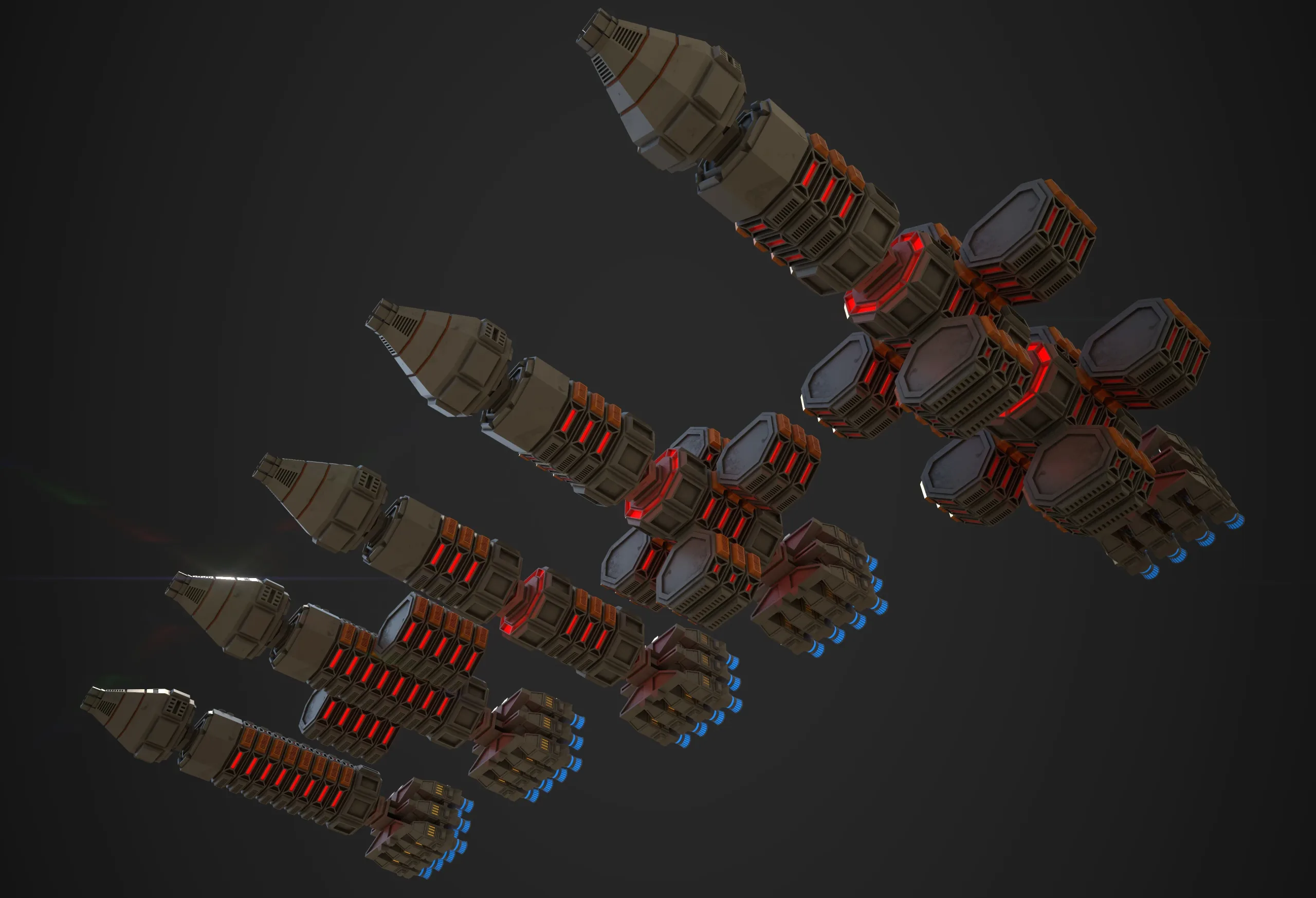 Modular Spaceship One