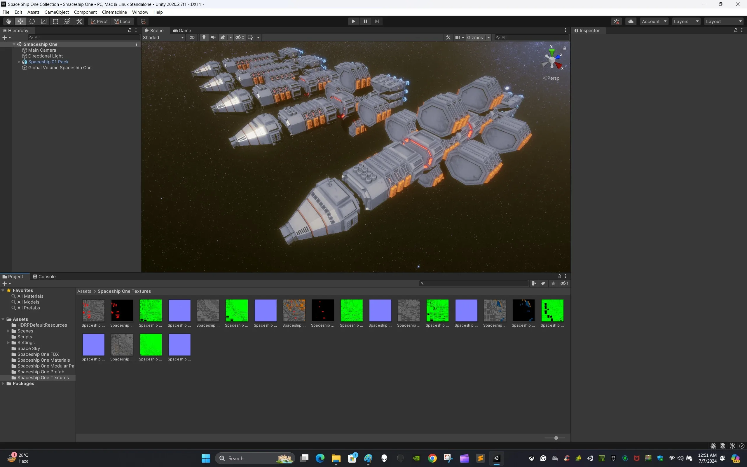 Modular Spaceship One