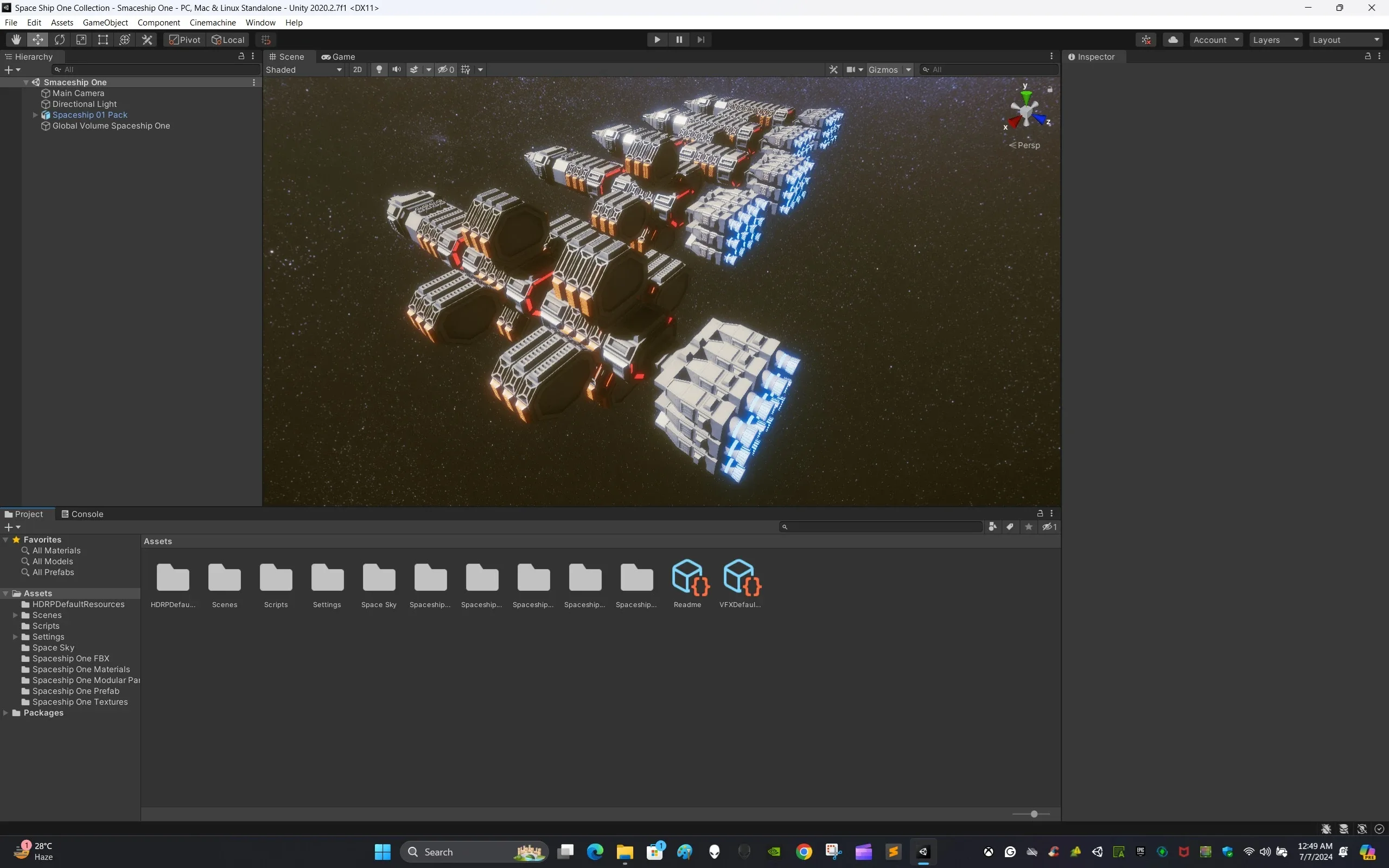 Modular Spaceship One