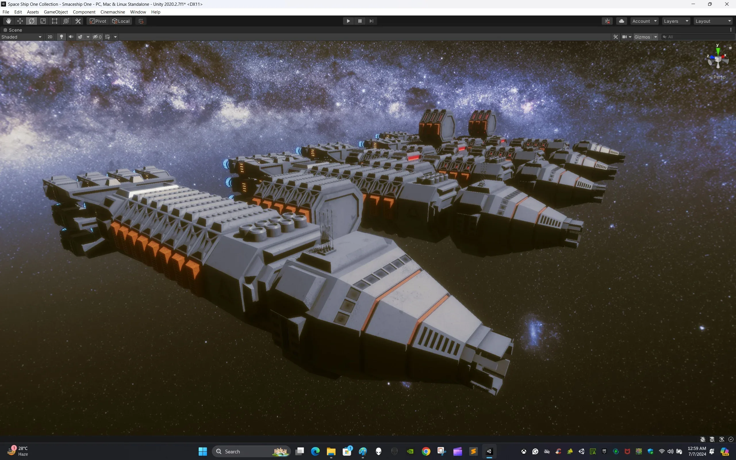 Modular Spaceship One