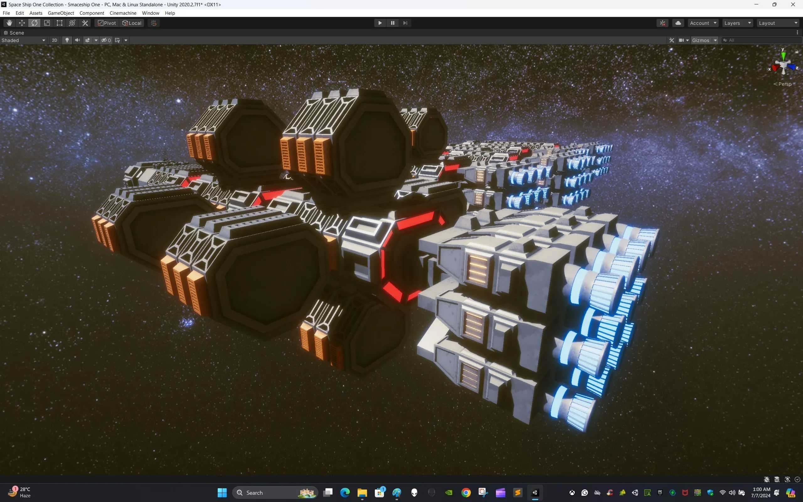 Modular Spaceship One