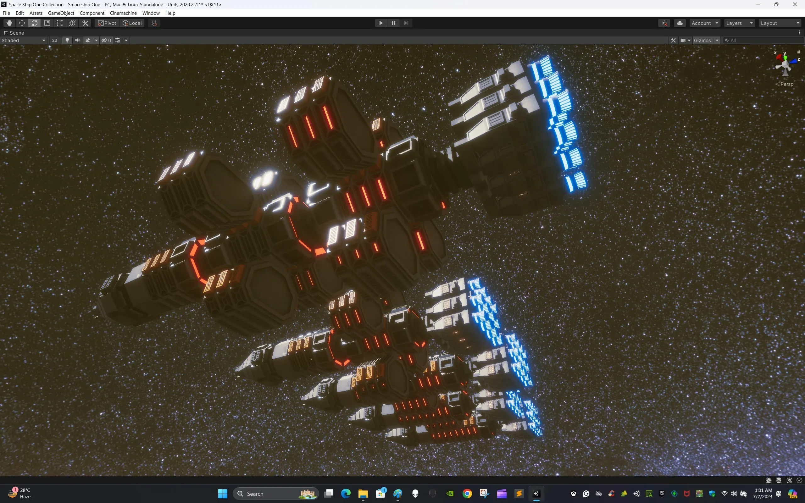 Modular Spaceship One