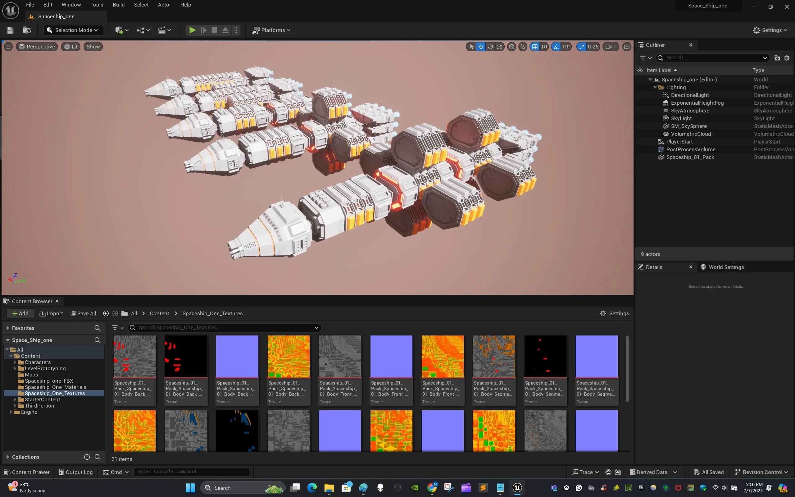 Modular Spaceship One